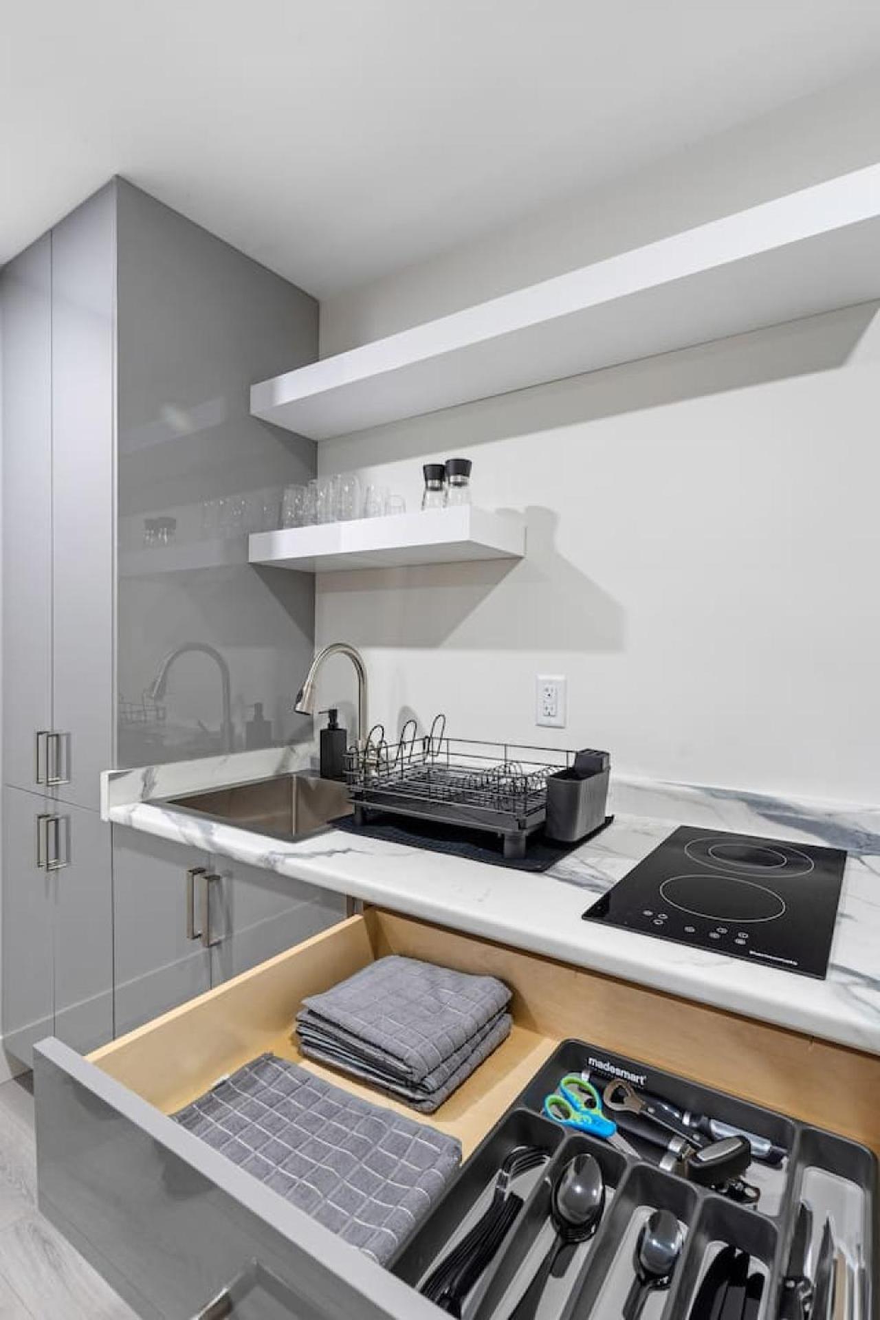 Cozy Basement Apartment with Skylights