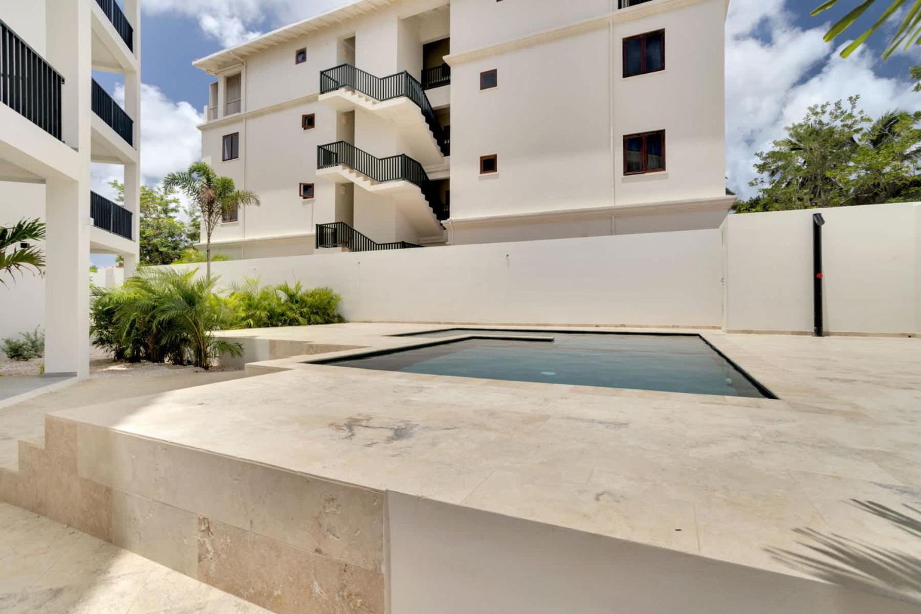 Bonaire Beach Apartment 5 with shared pool and diving facilities
