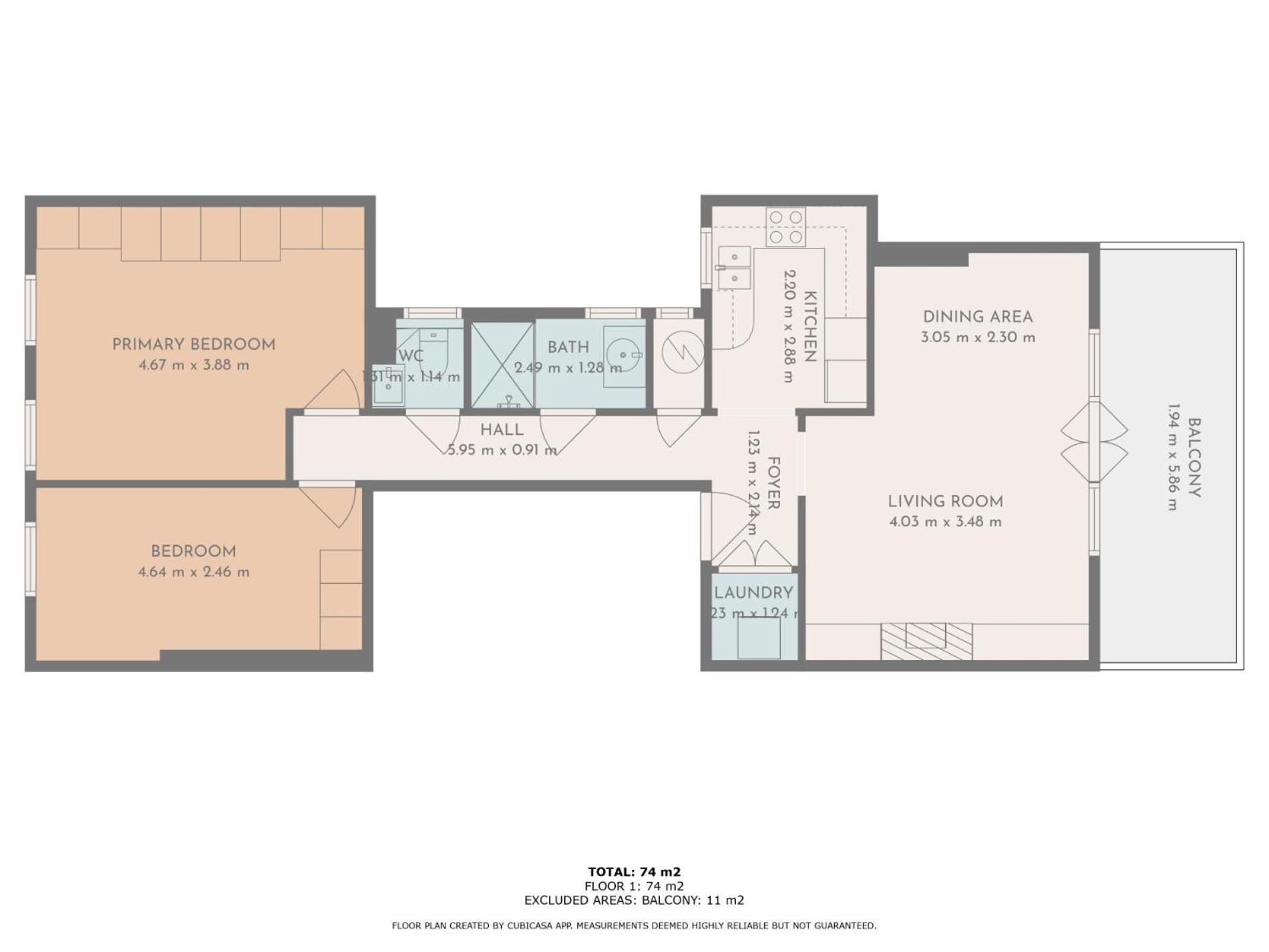 The Baby's Breath 2 bedroom with Patio in Chelsea