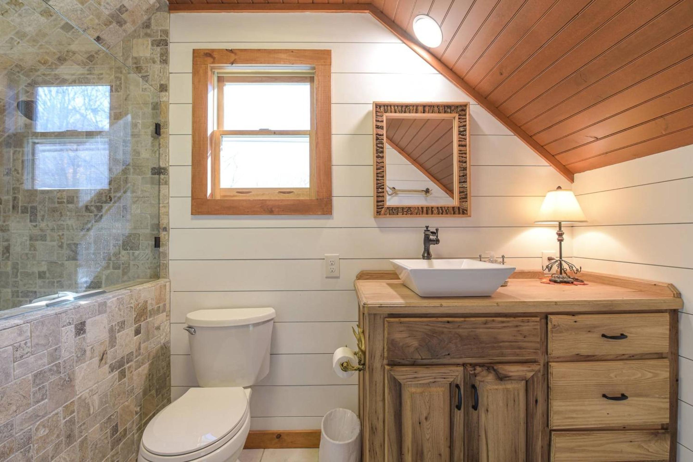 Charming Blue Ridge Cabin Private Pond and Waterfall Deer Haven by AvantStay