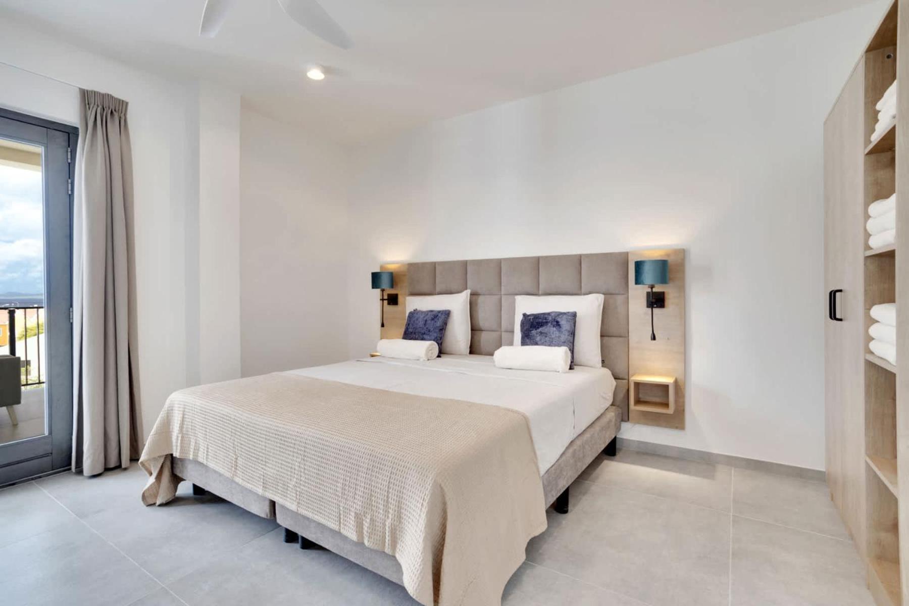Bonaire Beach Apartment 15 with communal pool and dive facilities