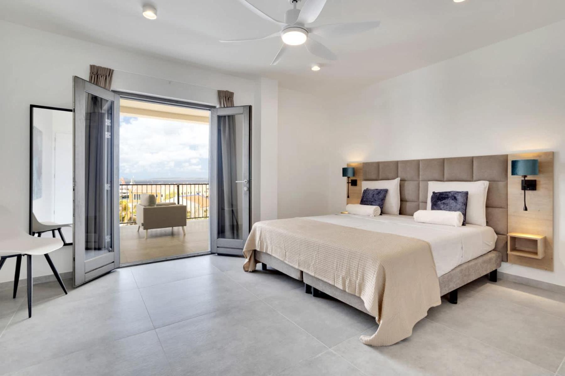 Bonaire Beach Apartment 15 with communal pool and dive facilities