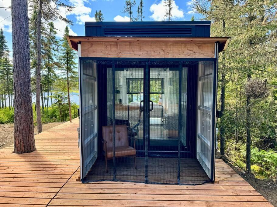Öbois Charlevoix - ÖBox lake view