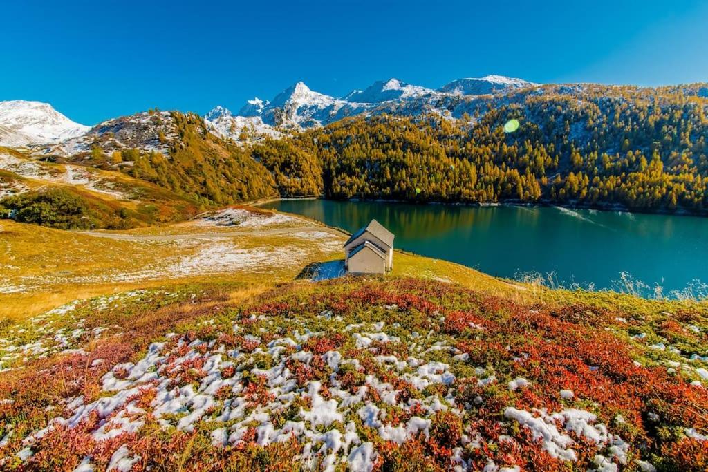 La Val Swiss Alpine Cottage with Southern Flavor
