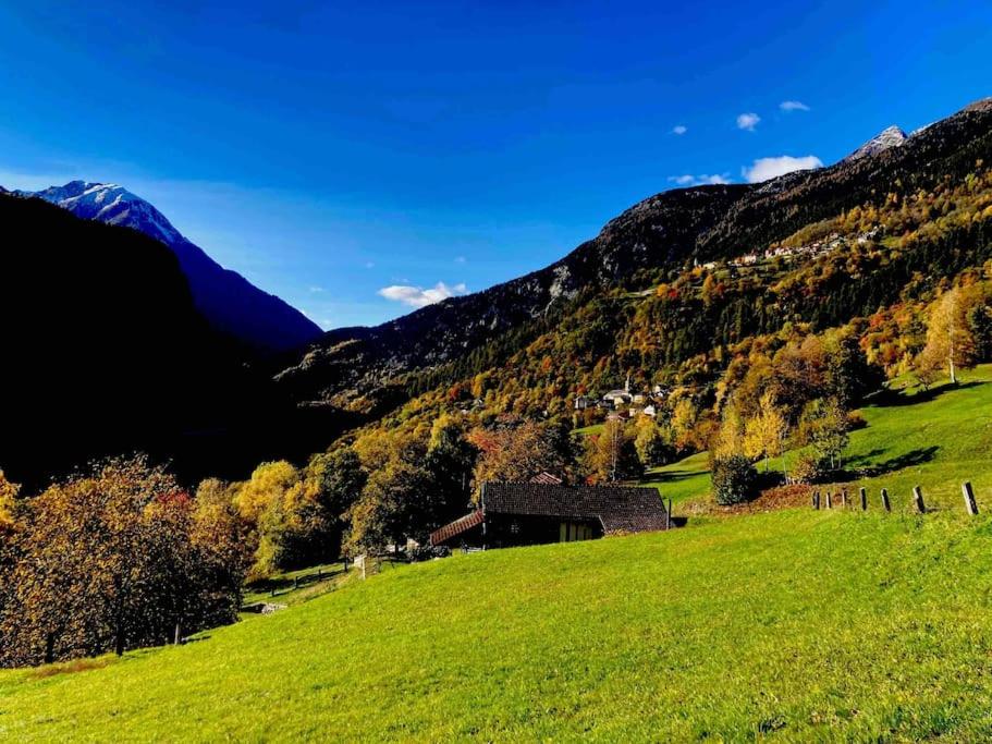 La Val Swiss Alpine Cottage with Southern Flavor