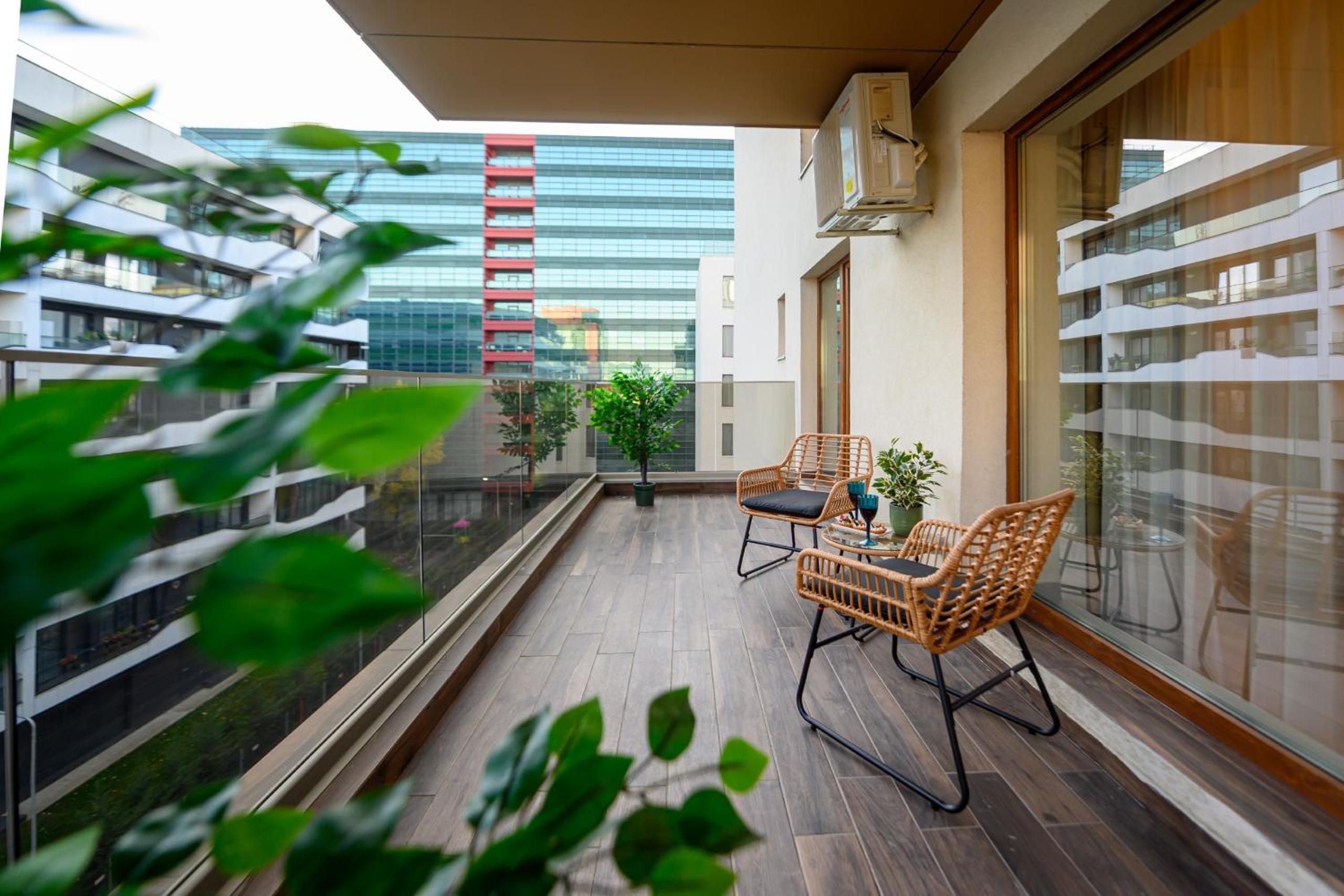 Stylish 1BR & Balcony in North Business District view 4