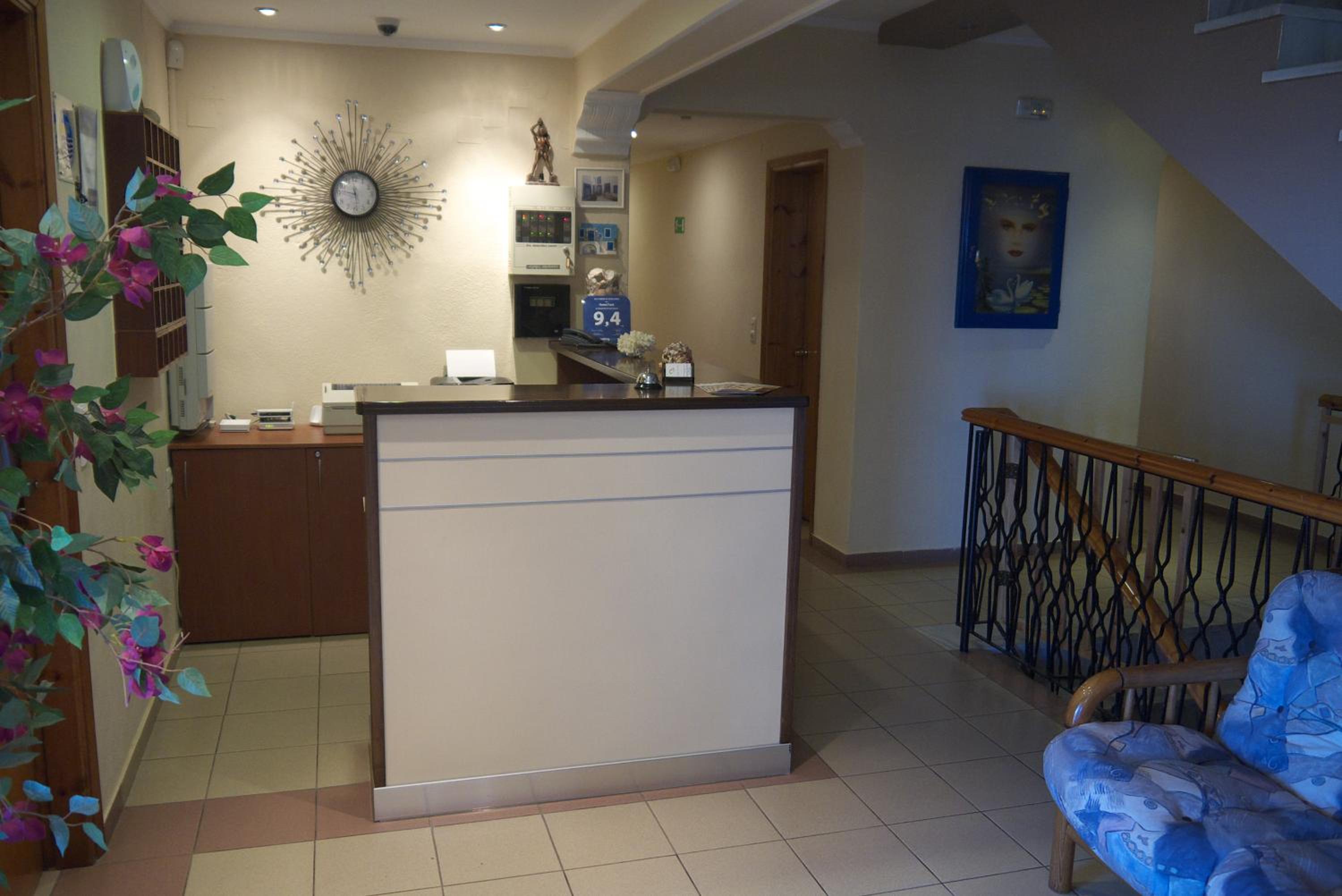 hotel reception