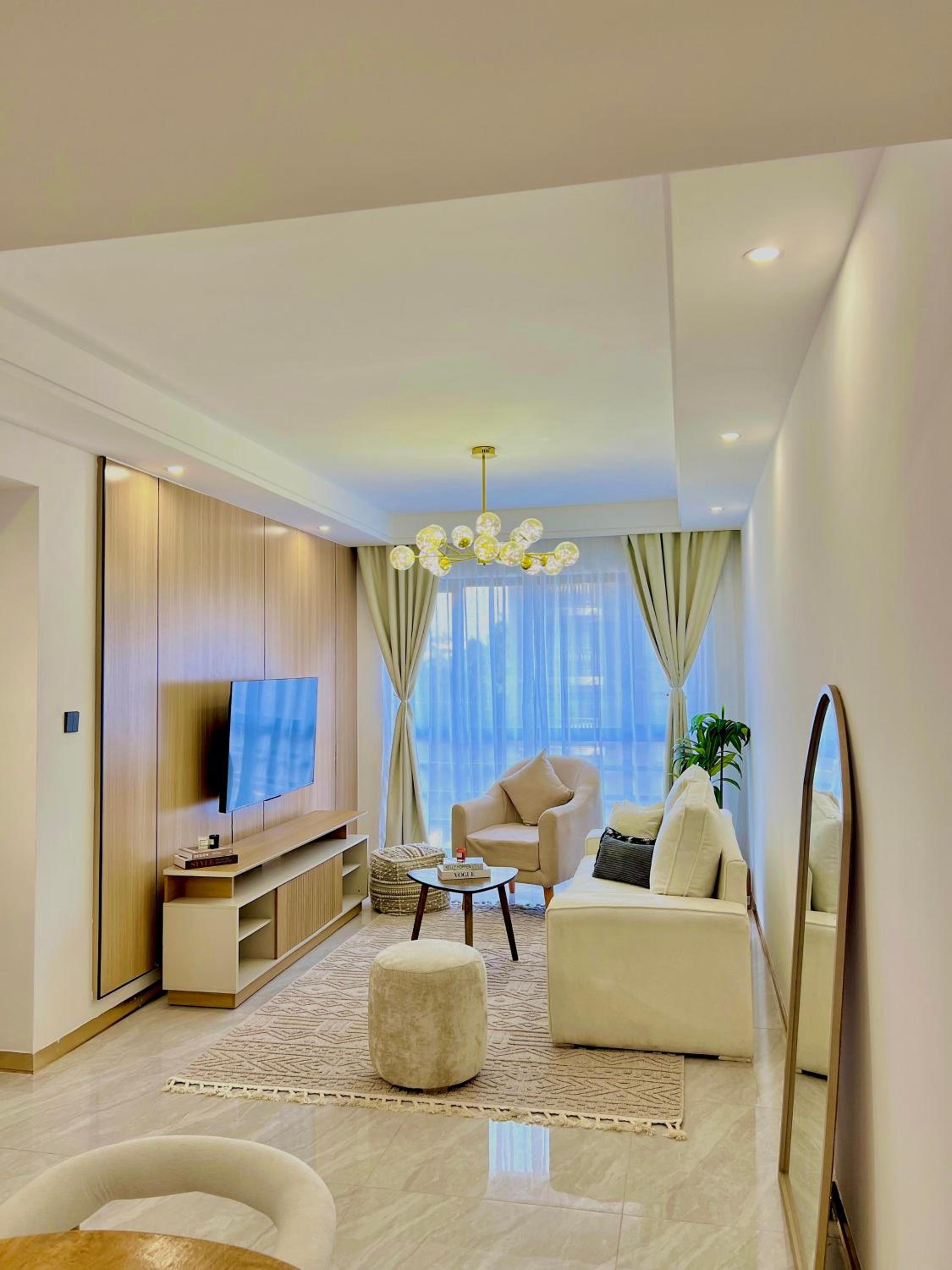 Ruyer one Bed kileleshwa Swimming pool