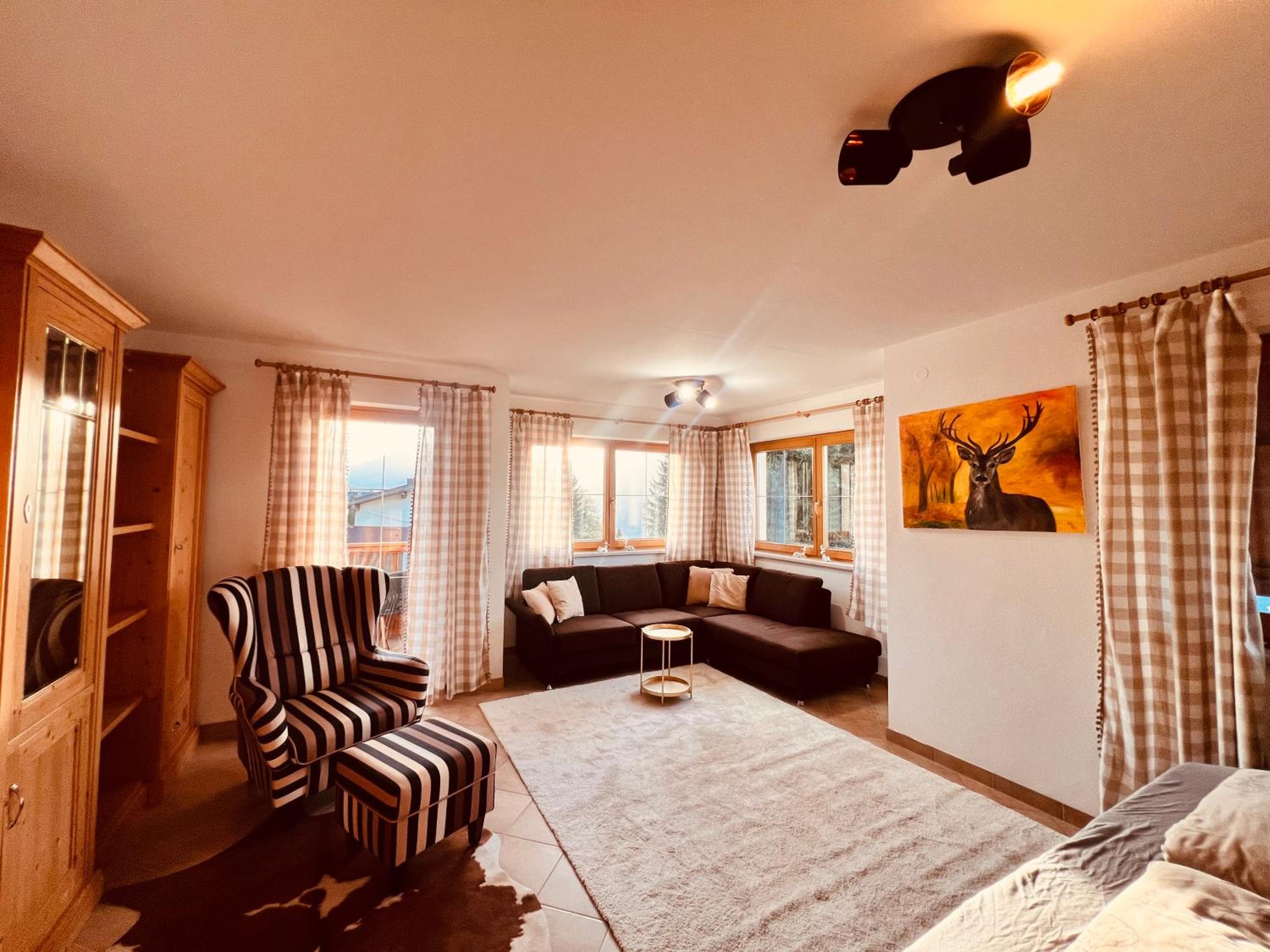 New Chalet Platzhirsch Panorama Blick Sauna Rohrberg Maximilian