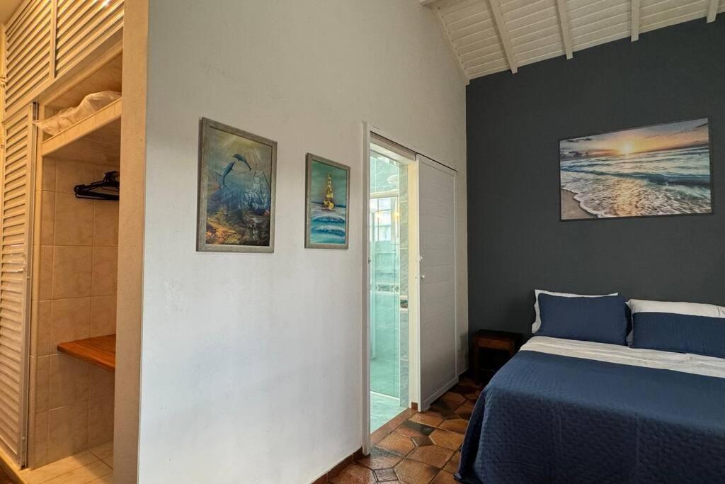 Casa Pé na Areia Suíte Master com Hidromassagem, Wi-Fi, Vista Mar e Churrasqueira