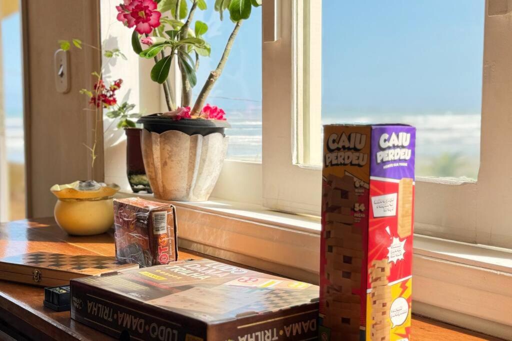 Casa Pé na Areia Suíte Master com Hidromassagem, Wi-Fi, Vista Mar e Churrasqueira