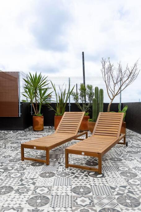 Chapultepec Two-Bedroom Apartment, Rooftop Terrace — Mexico City