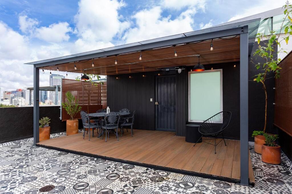 Chapultepec Two-Bedroom Apartment, Rooftop Terrace photo 2