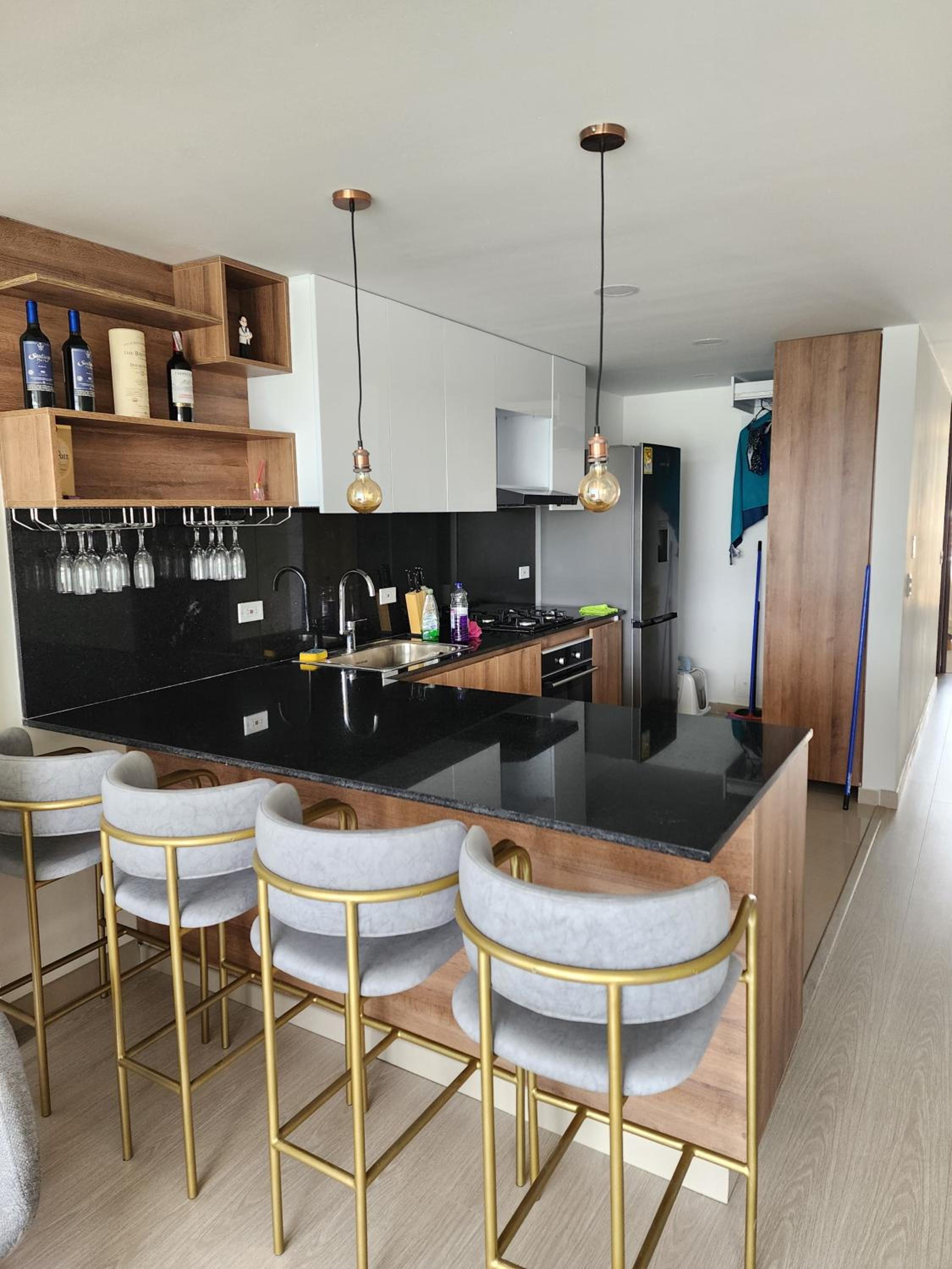 Increíble apartamento con vista panorámica al lago Sochagota