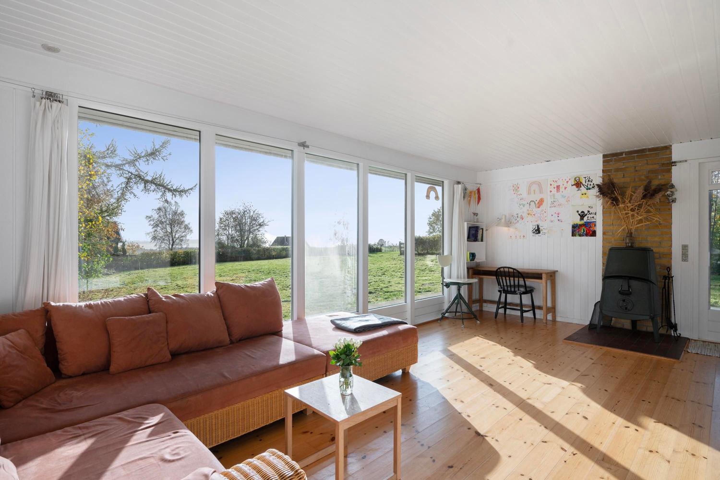 A Cozy House On Mols With A View Of The Sea