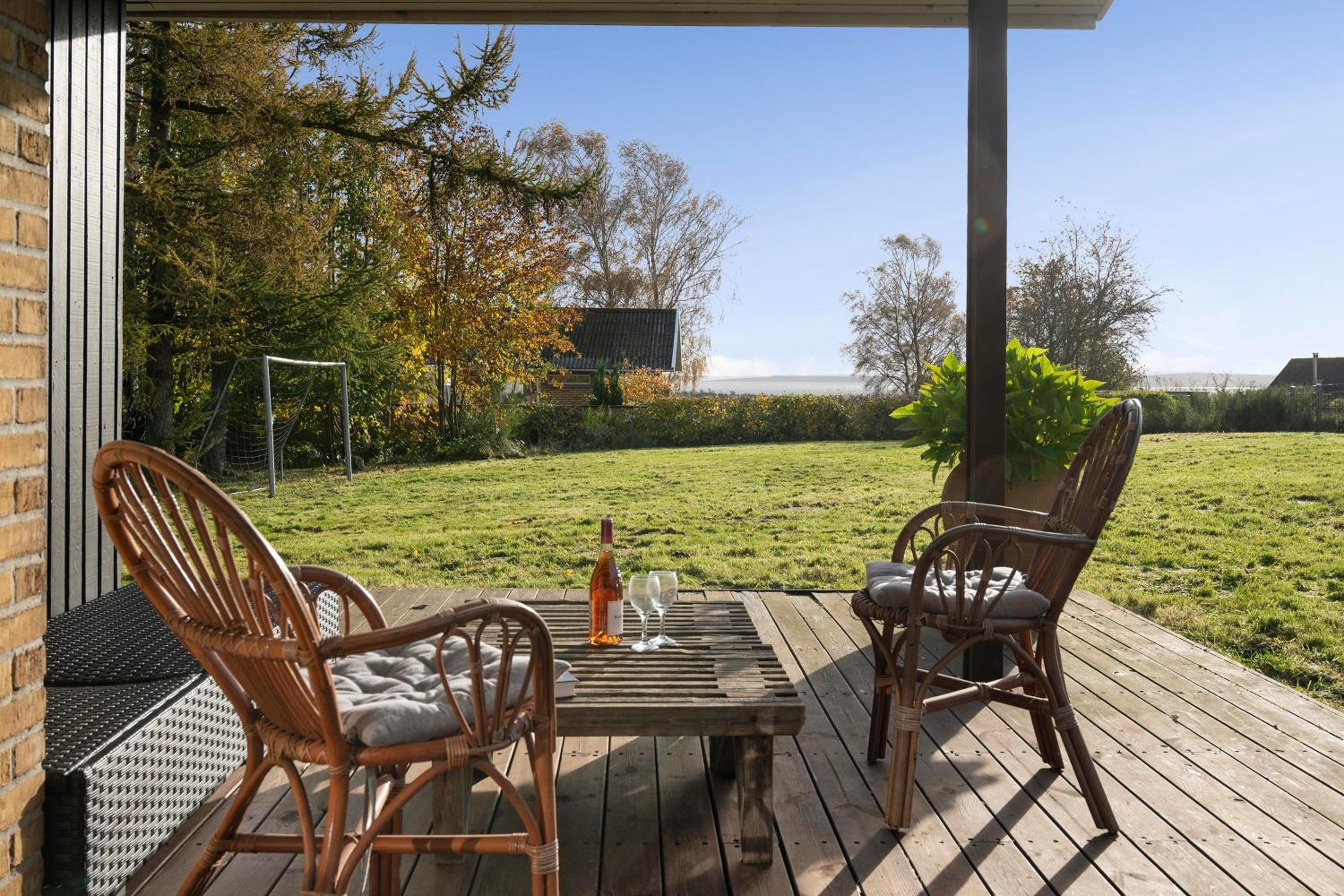 A Cozy House On Mols With A View Of The Sea