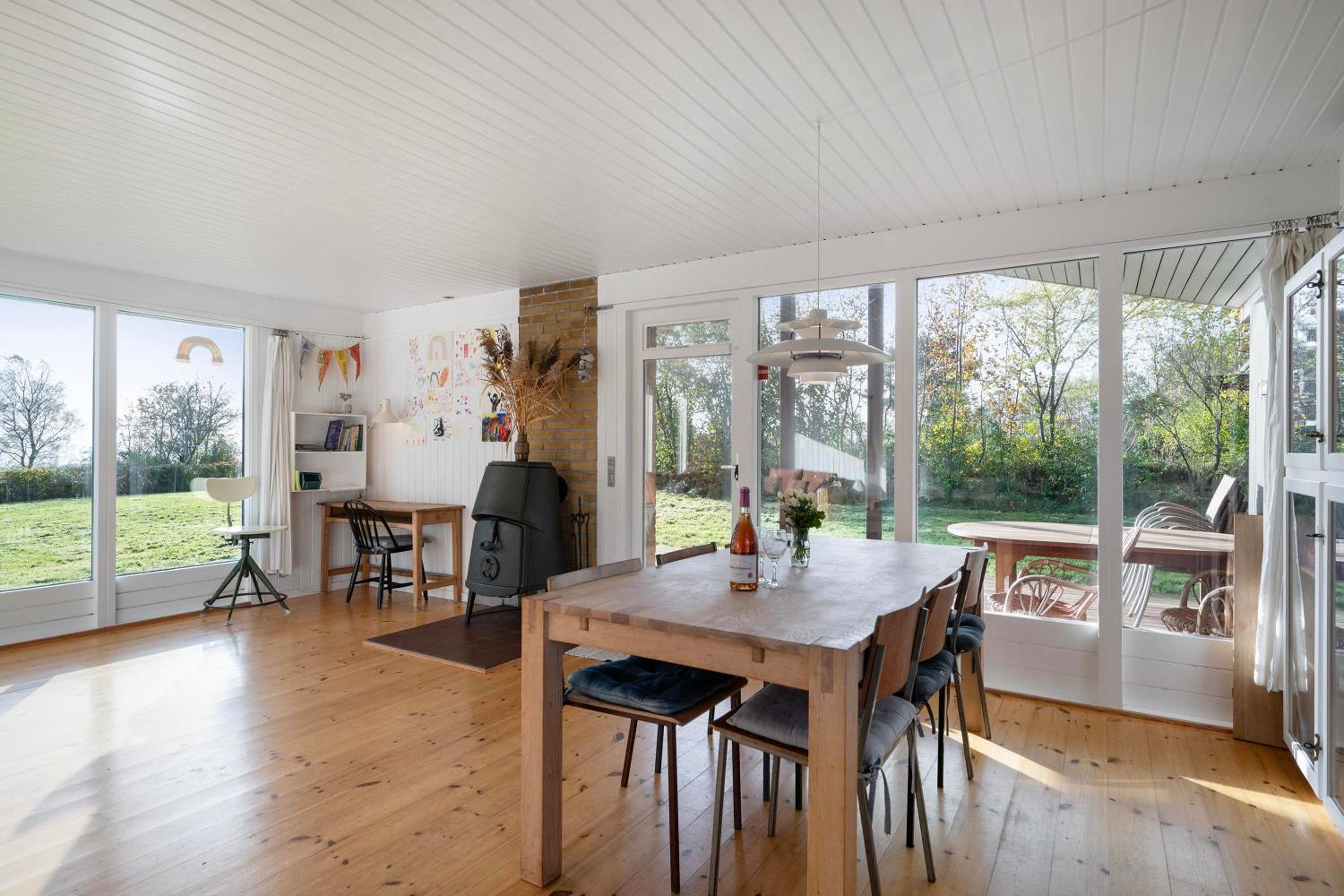 A Cozy House On Mols With A View Of The Sea