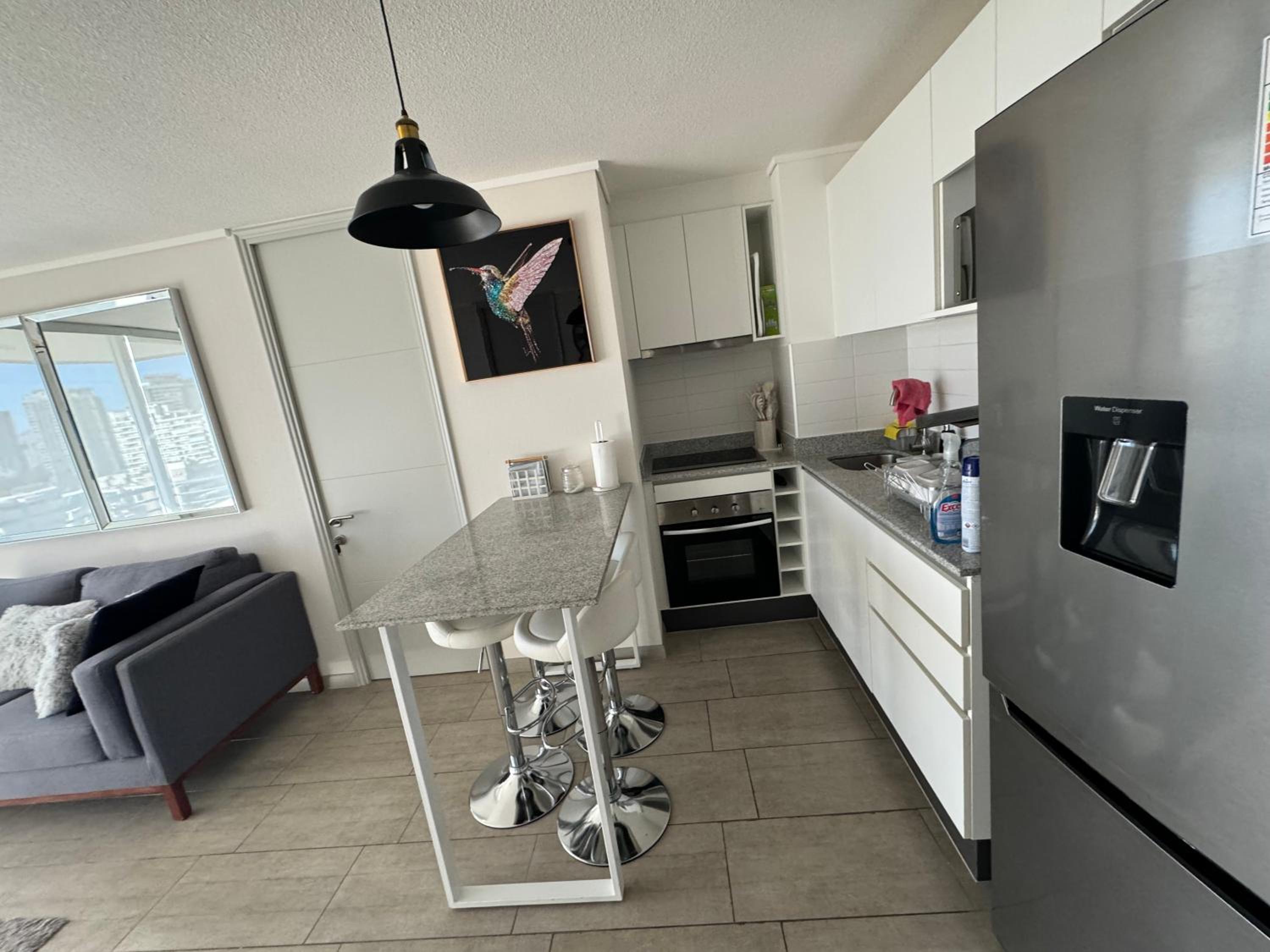 ubicación privilegiada 2 habitaciones cada una con baño