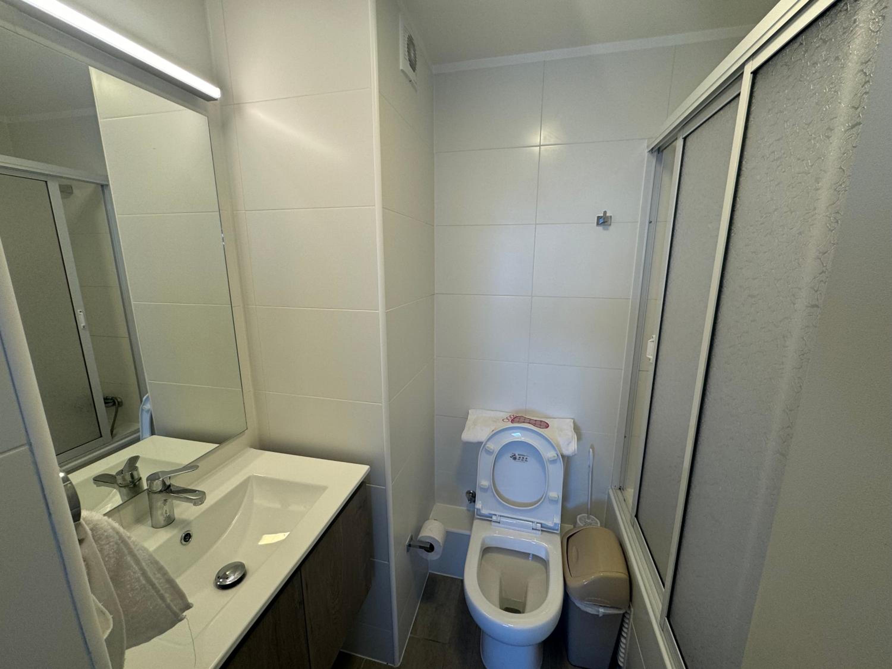 ubicación privilegiada 2 habitaciones cada una con baño