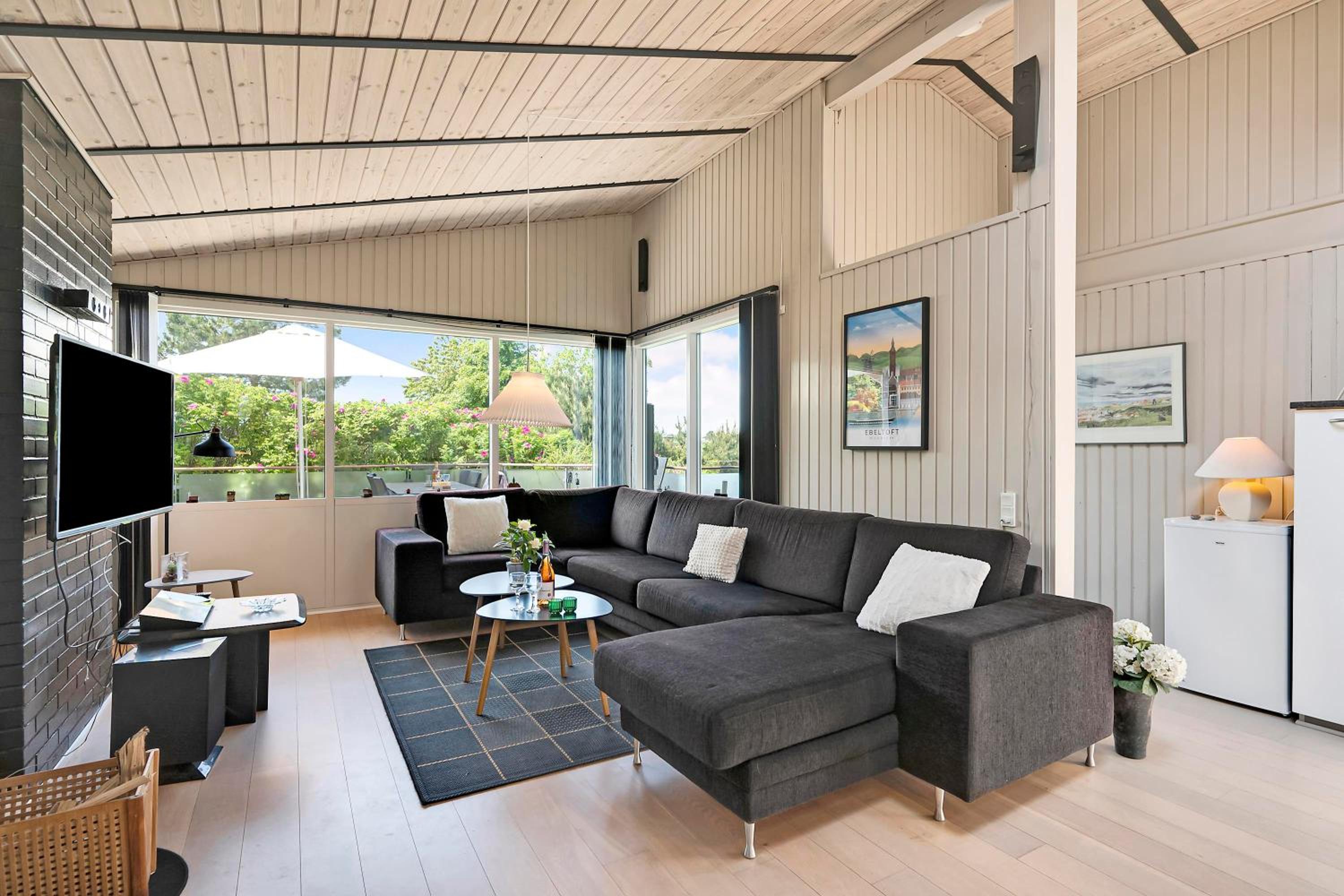 Newly Renovated Holiday Home Near Ebeltoft With Swing Set