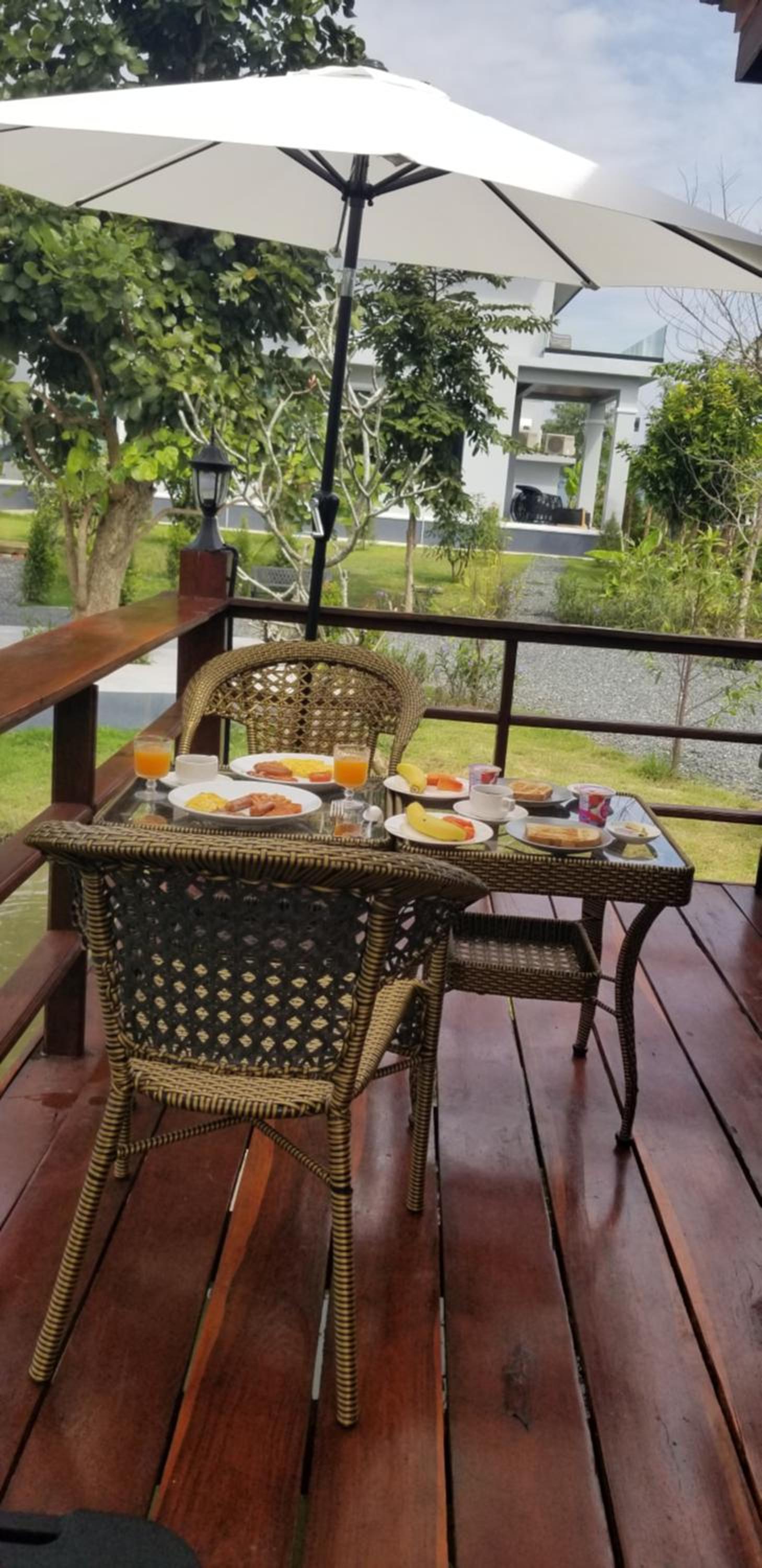 The garden pool villa resort at Doi Saket