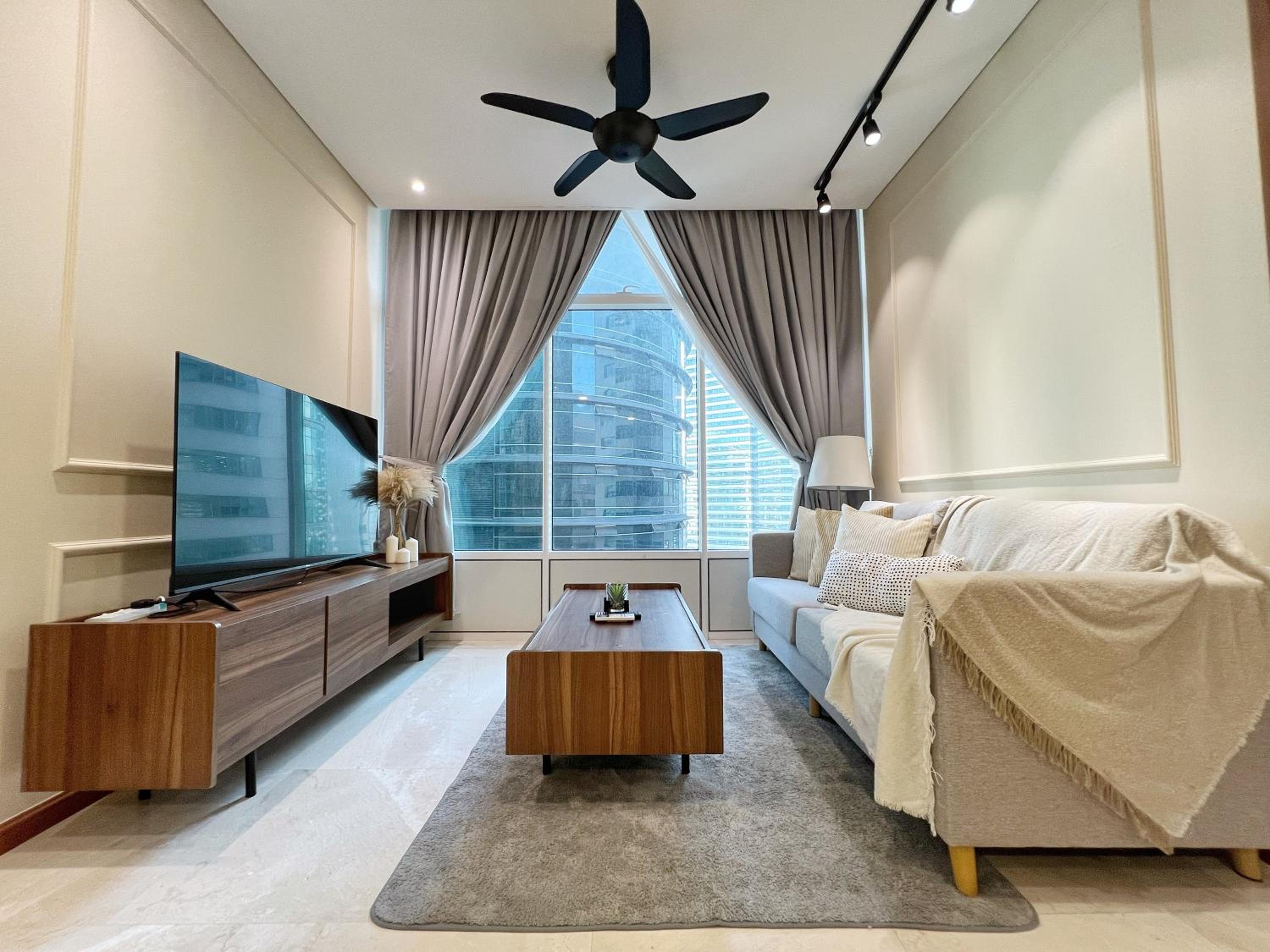 Sky Suites Calm 2BR Suite at KLCC