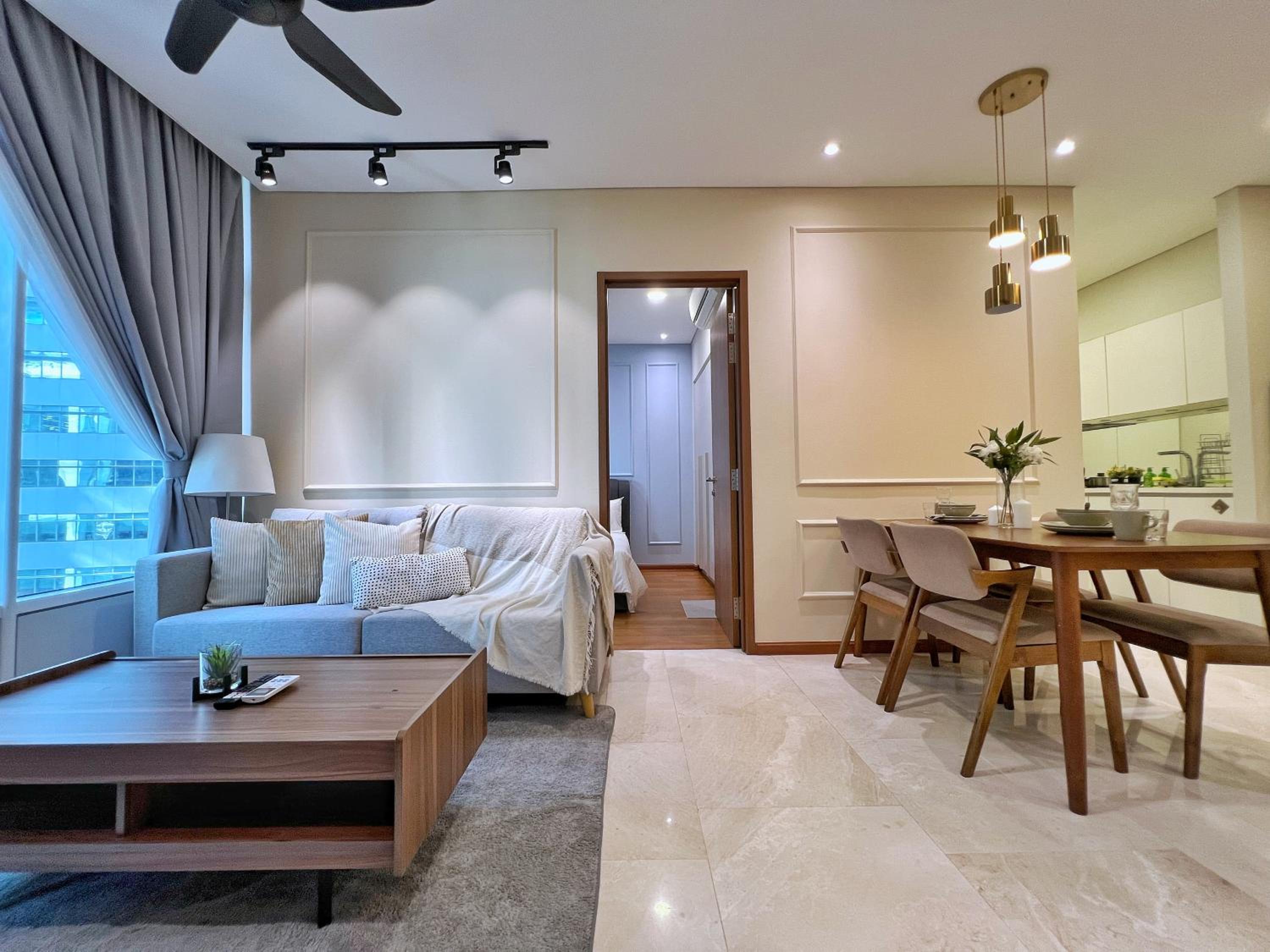 Sky Suites Calm 2BR Suite at KLCC