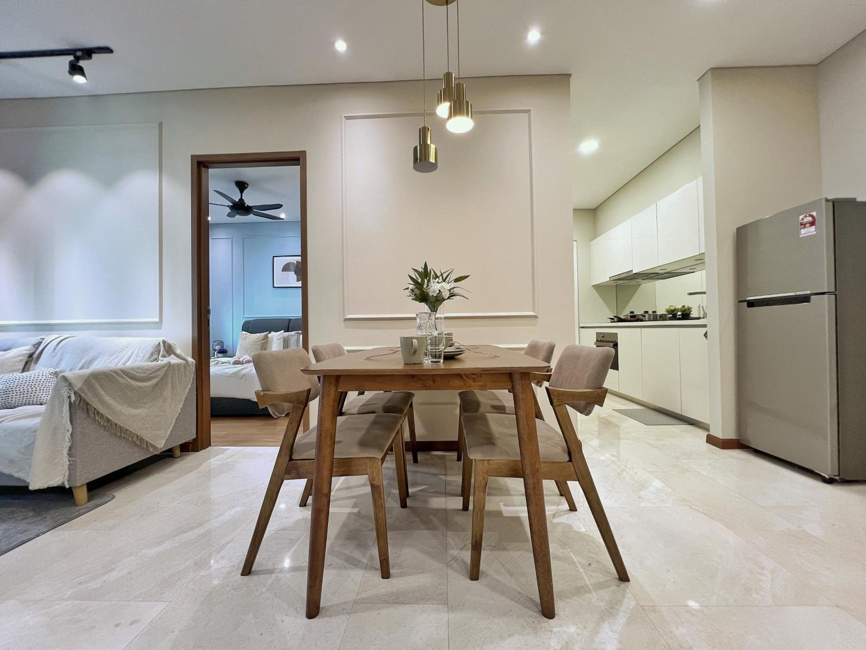 Sky Suites Calm 2BR Suite at KLCC