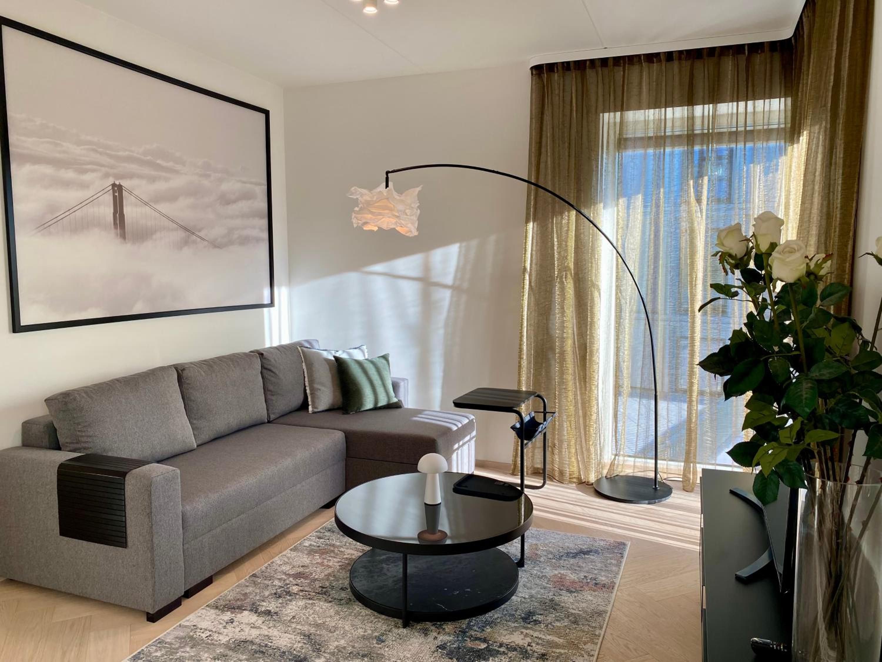 Vektor Premium Apartment with Rooftop Garden & Free Parking