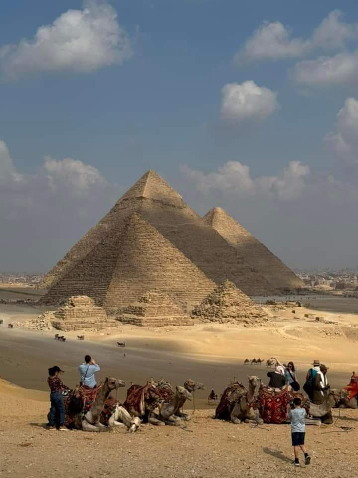 Sol Pyramids Rooftop View Giza