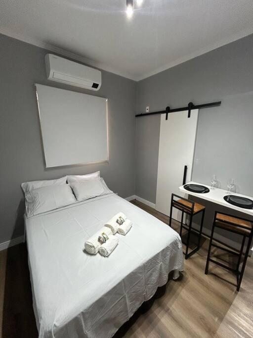 Apartamento em São Vicente Pé na areia