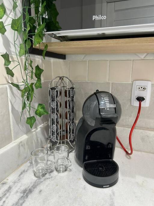 Apartamento em São Vicente Pé na areia
