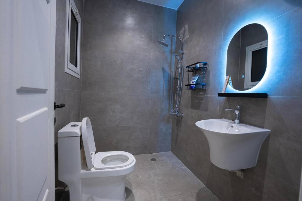 luxury apartment with a terrace and private entrance