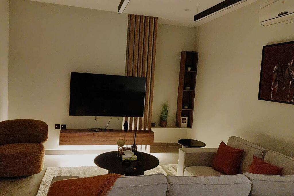 luxury apartment with a terrace and private entrance