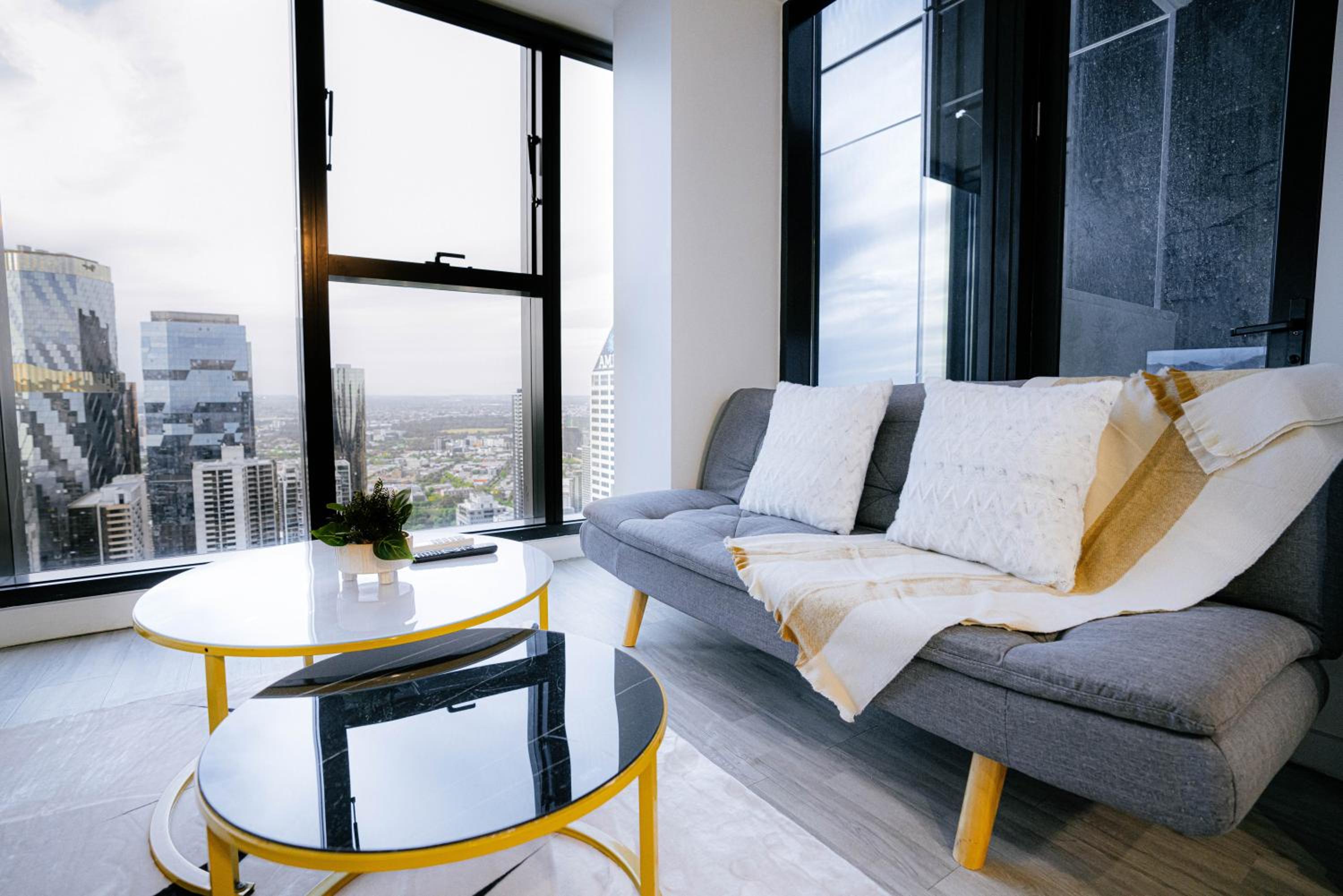 Lv61 SkyHigh CityView Comfort Cozy 1BR Retreat