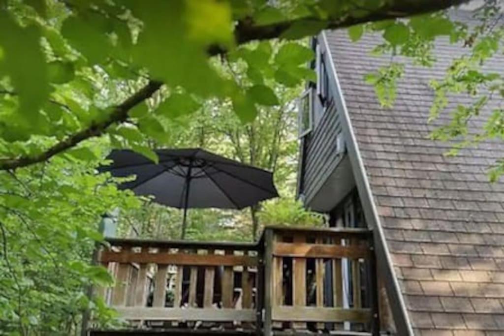 Chalet Séquoia 138 Nature, piscine et chien bienvenu à Durbuy