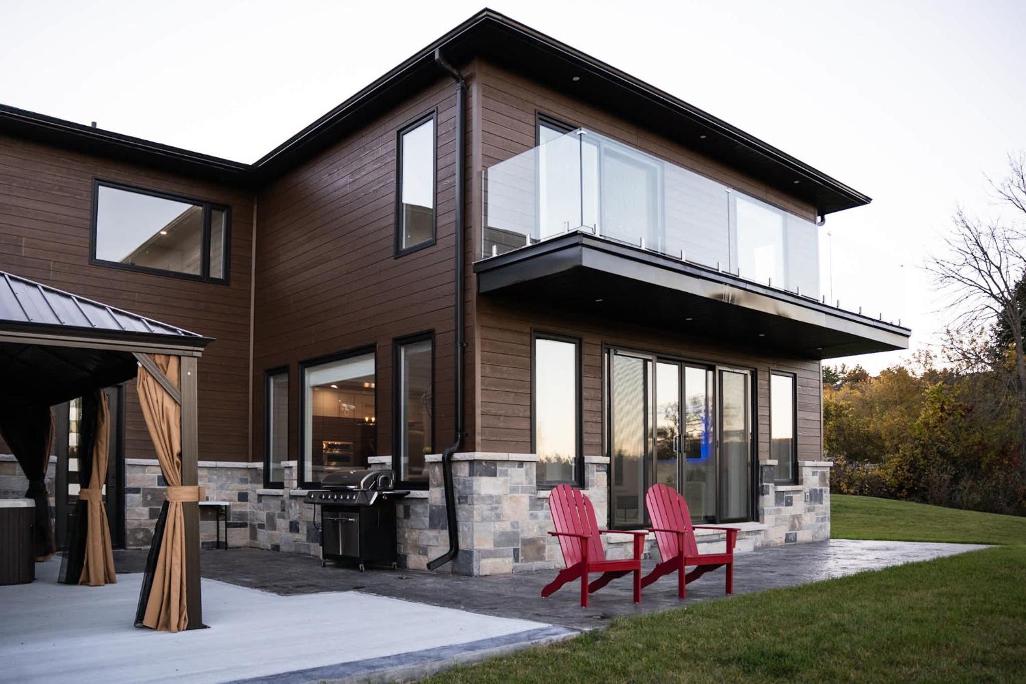 Riverfront Retreat Modern Home w Sauna and Hot Tub