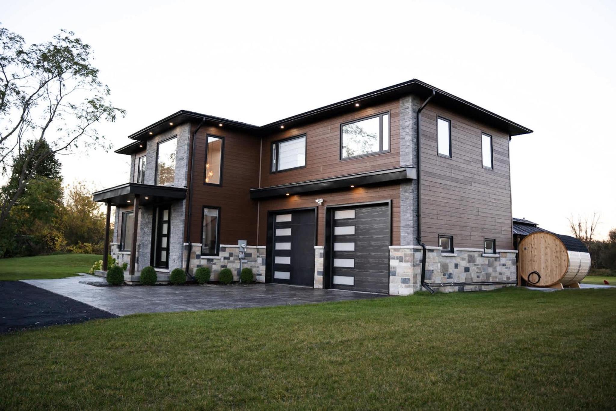 Riverfront Retreat Modern Home w Sauna and Hot Tub