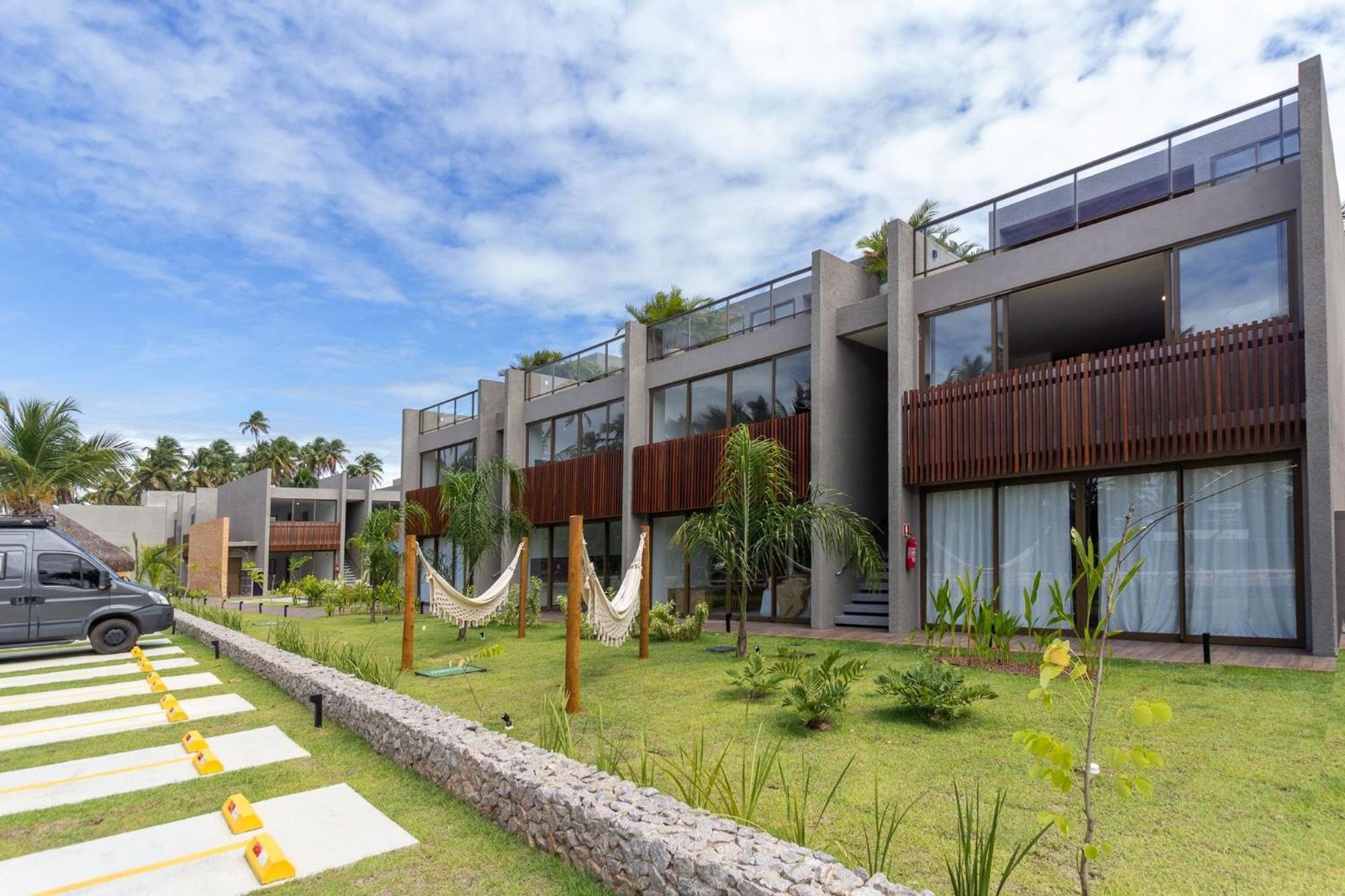 Villa Naluri Frente Mar em Japaratinga por Quarto à Vista