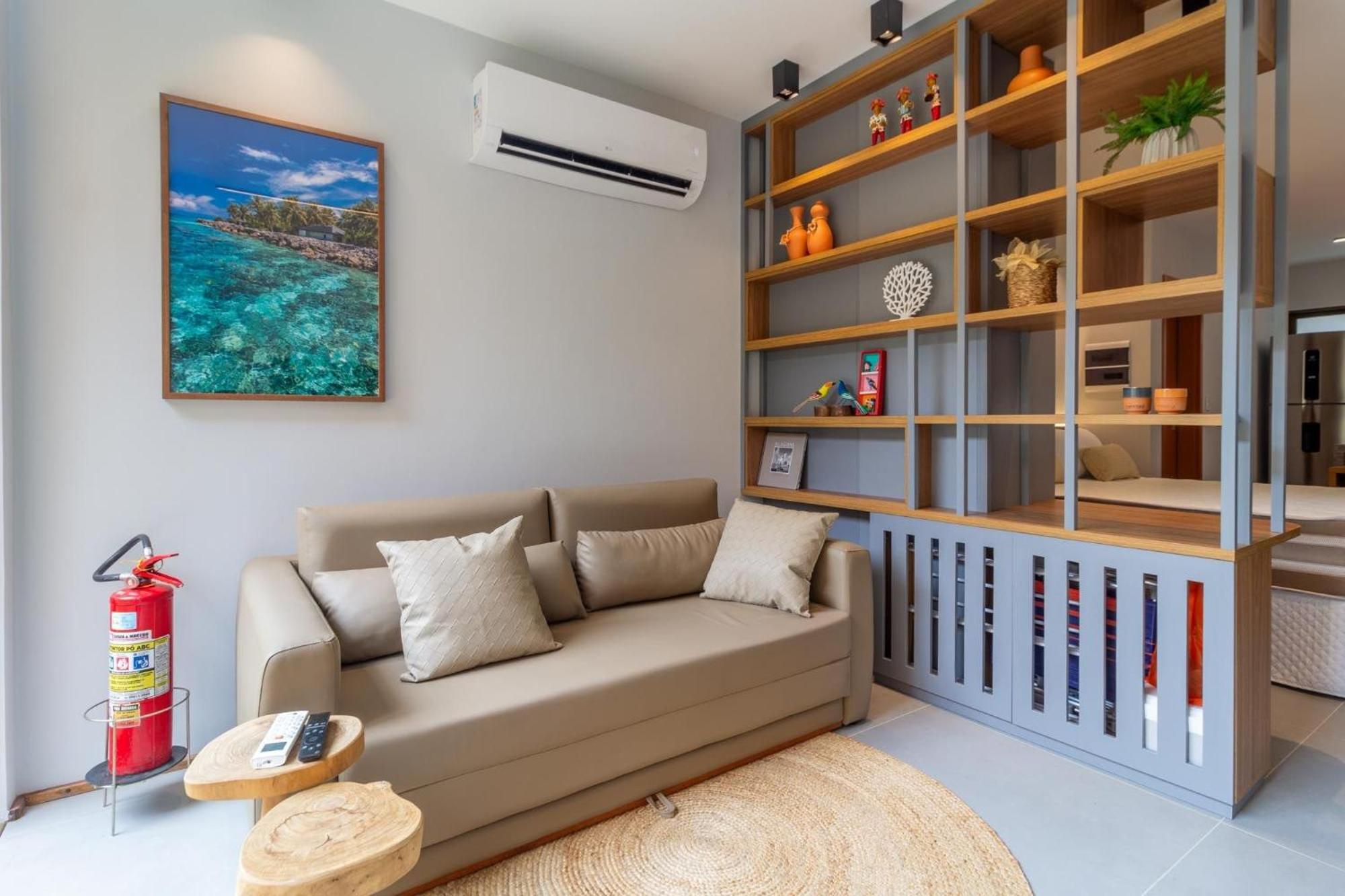 Villa Naluri Frente Mar em Japaratinga por Quarto à Vista