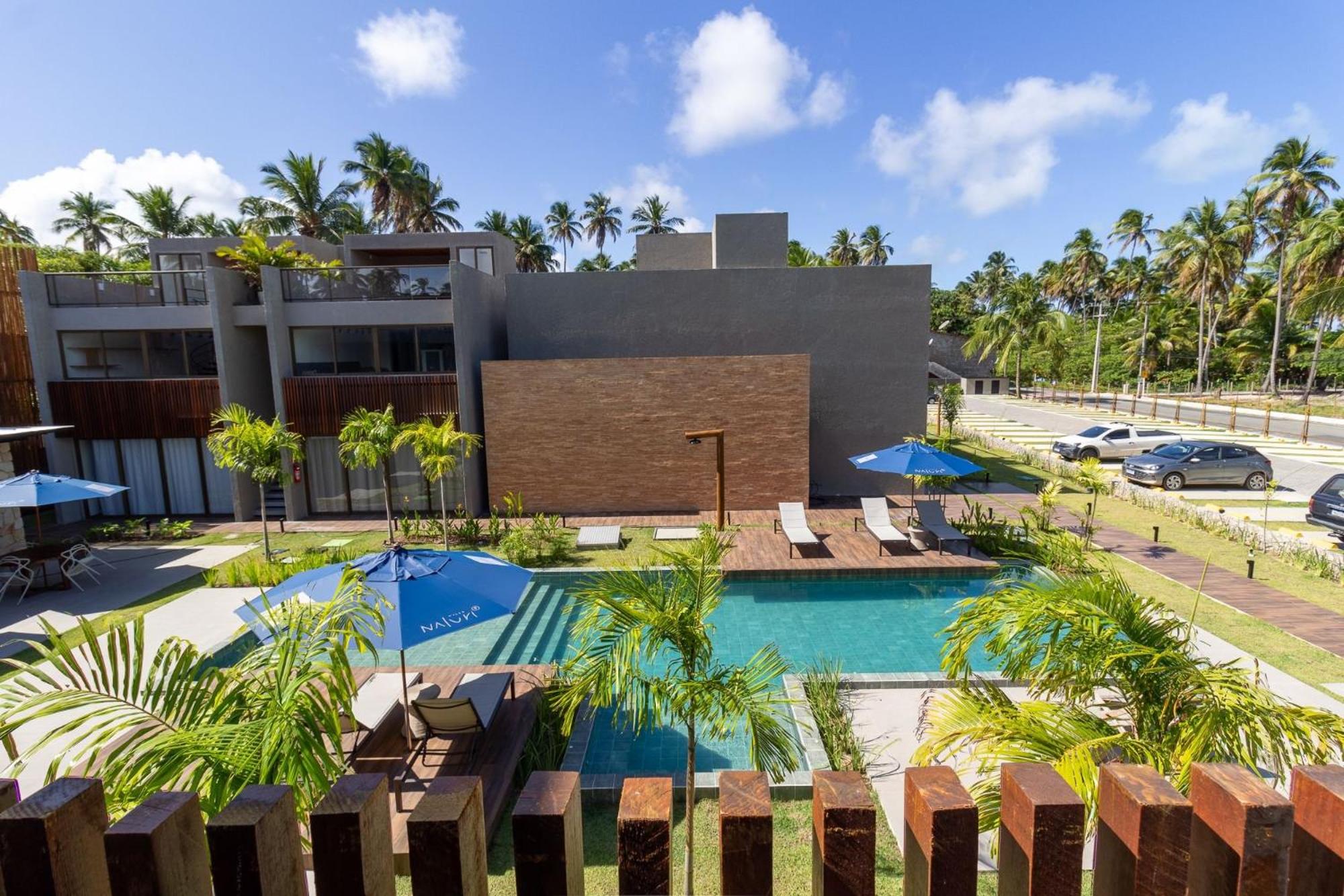 Villa Naluri Frente Mar em Japaratinga por Quarto à Vista