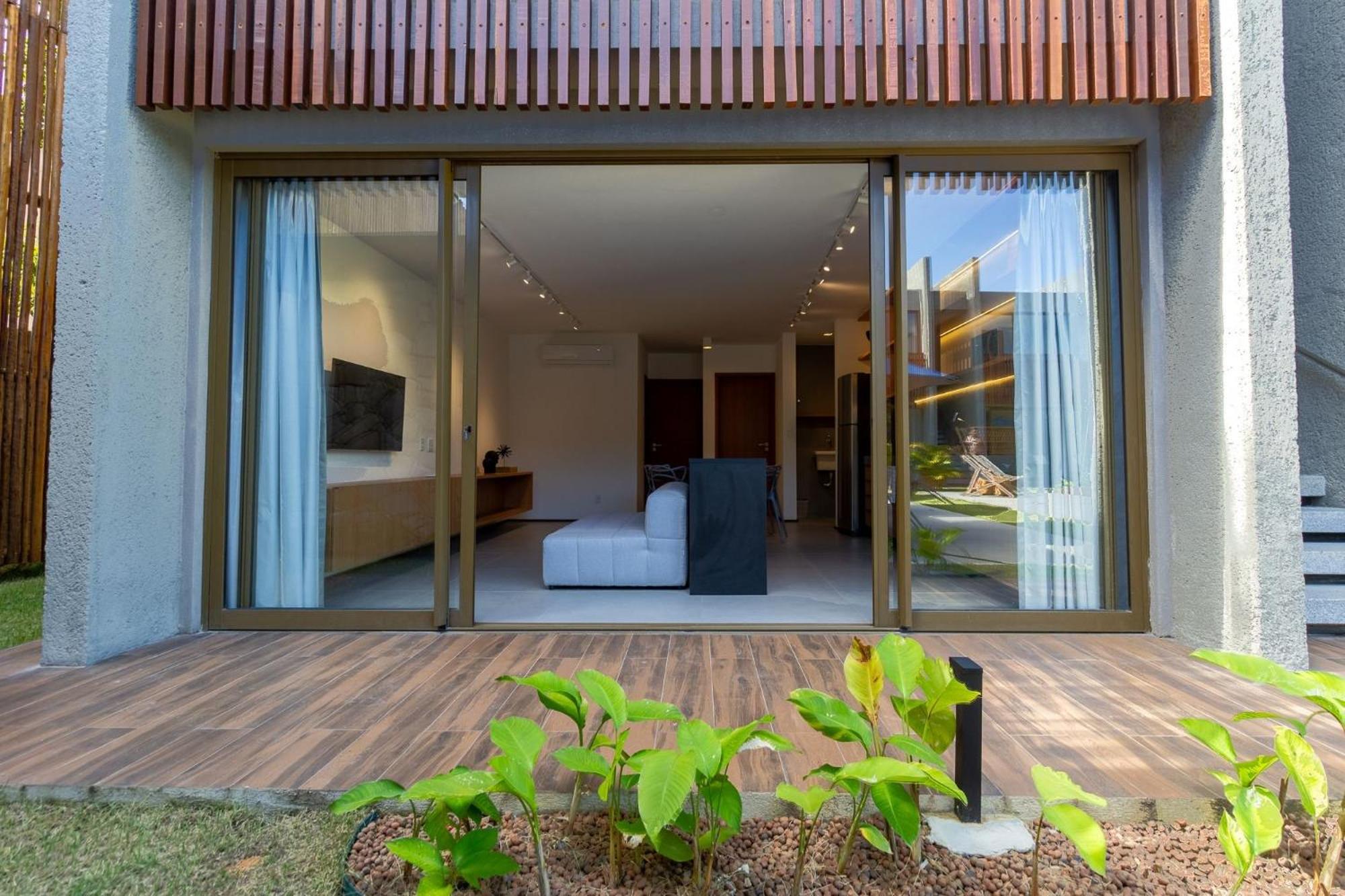 Villa Naluri Frente Mar em Japaratinga por Quarto à Vista