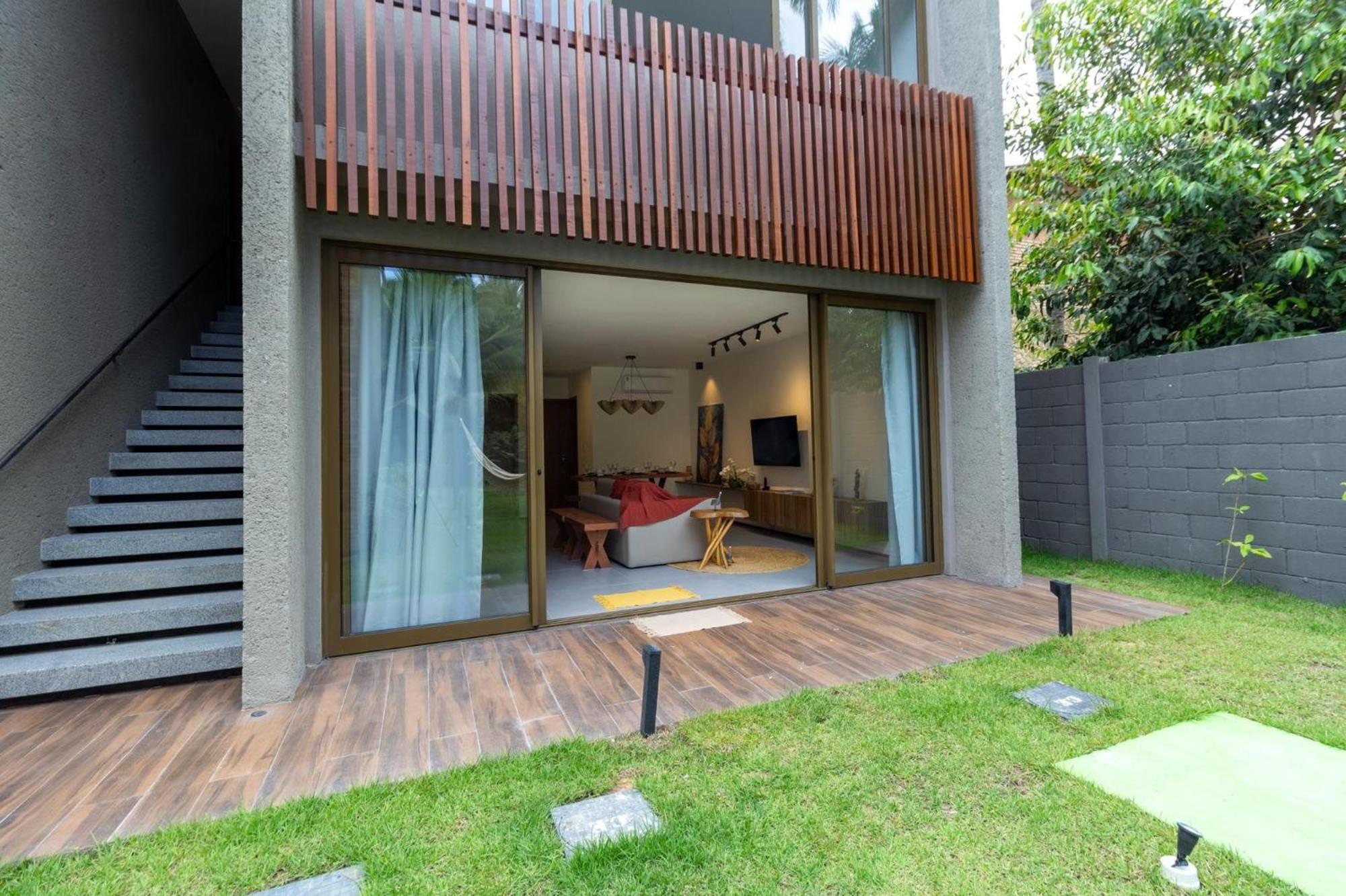 Villa Naluri Frente Mar em Japaratinga por Quarto à Vista