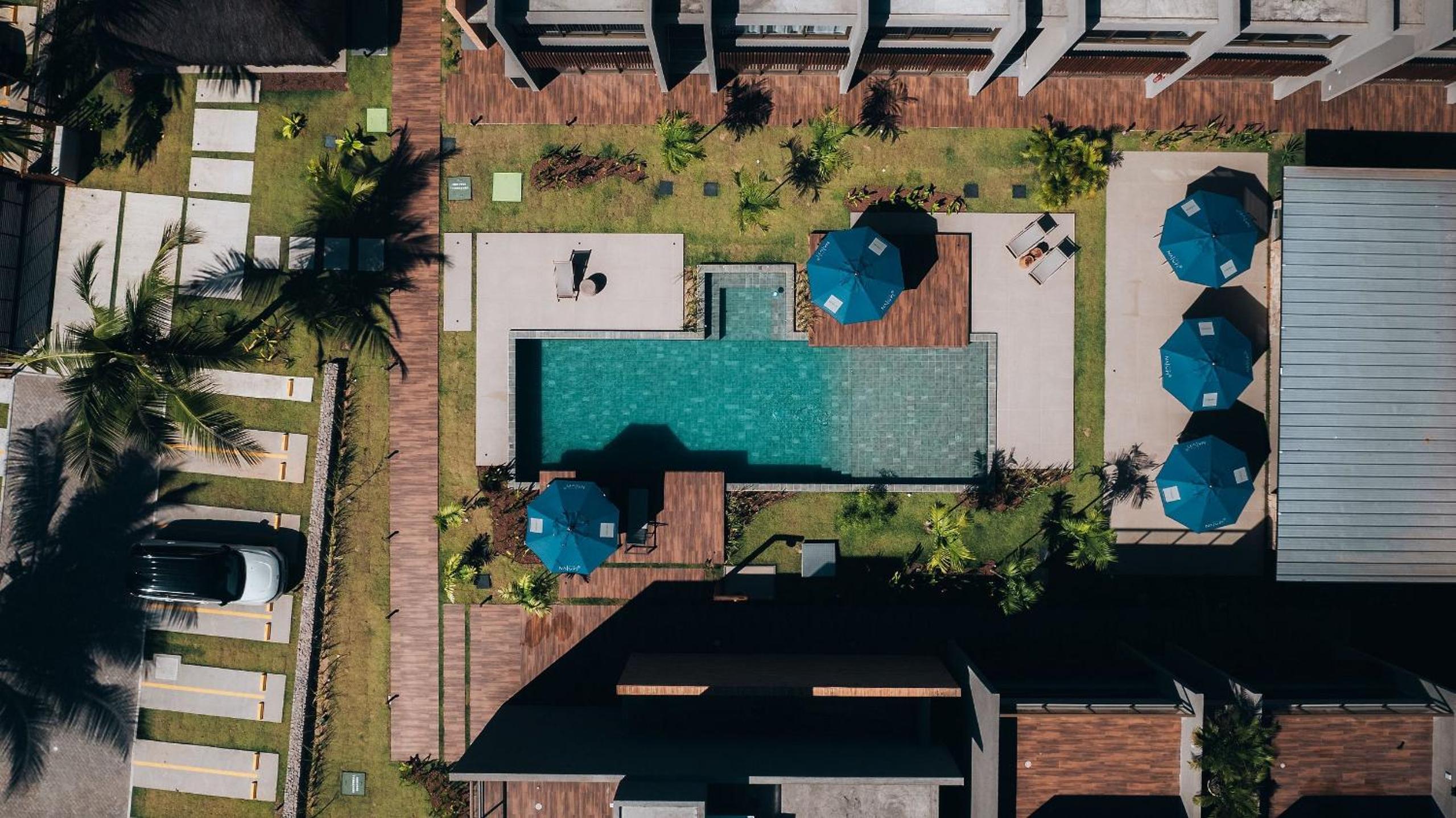 Villa Naluri Frente Mar em Japaratinga por Quarto à Vista