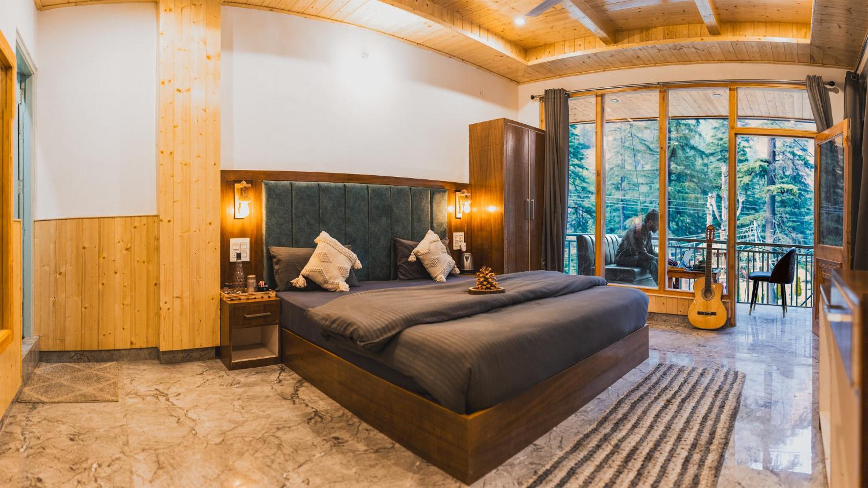 Odin Hostel Kasol view 3