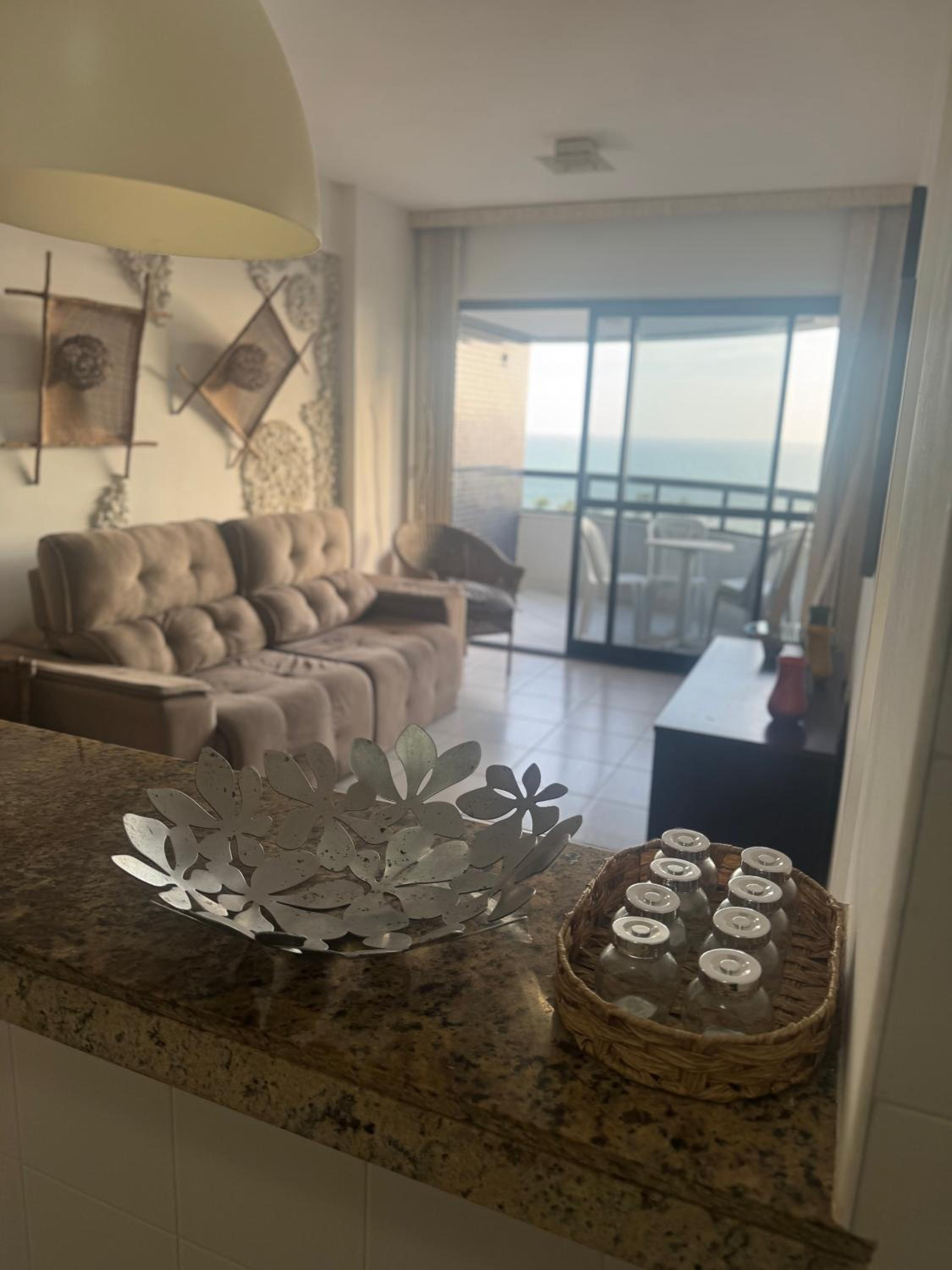 Flat vista mar