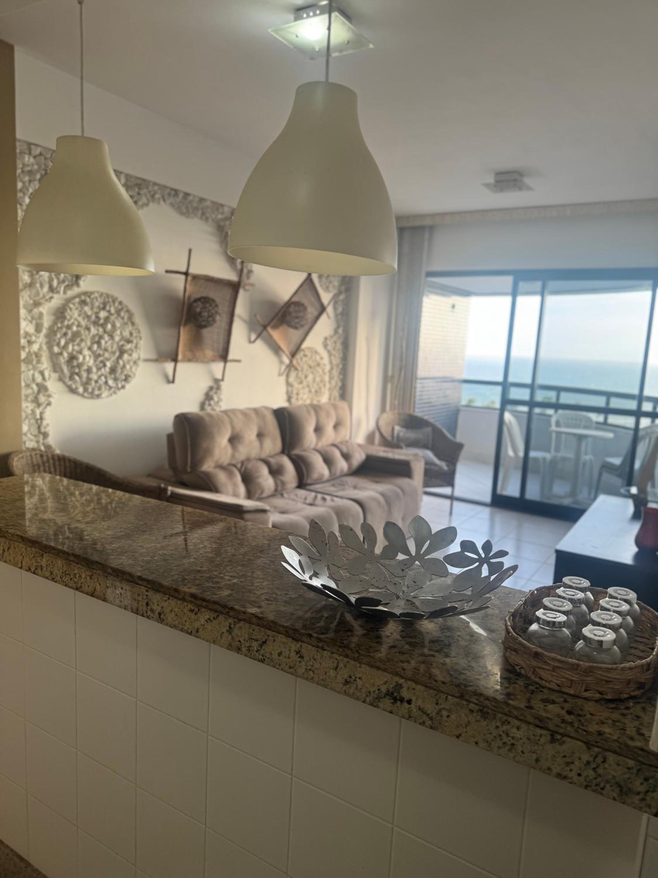 Flat vista mar