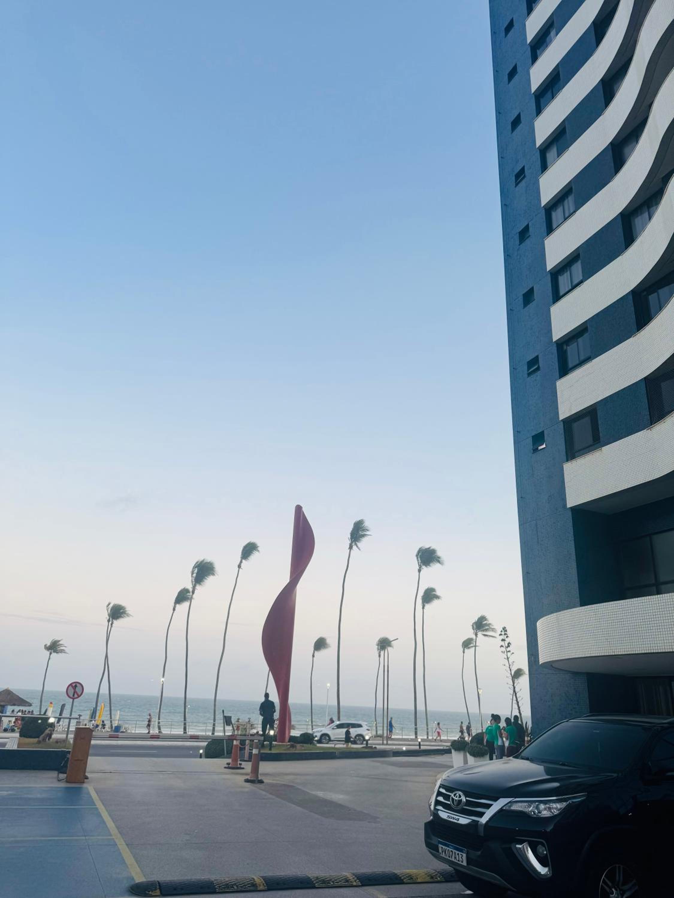 Flat vista mar