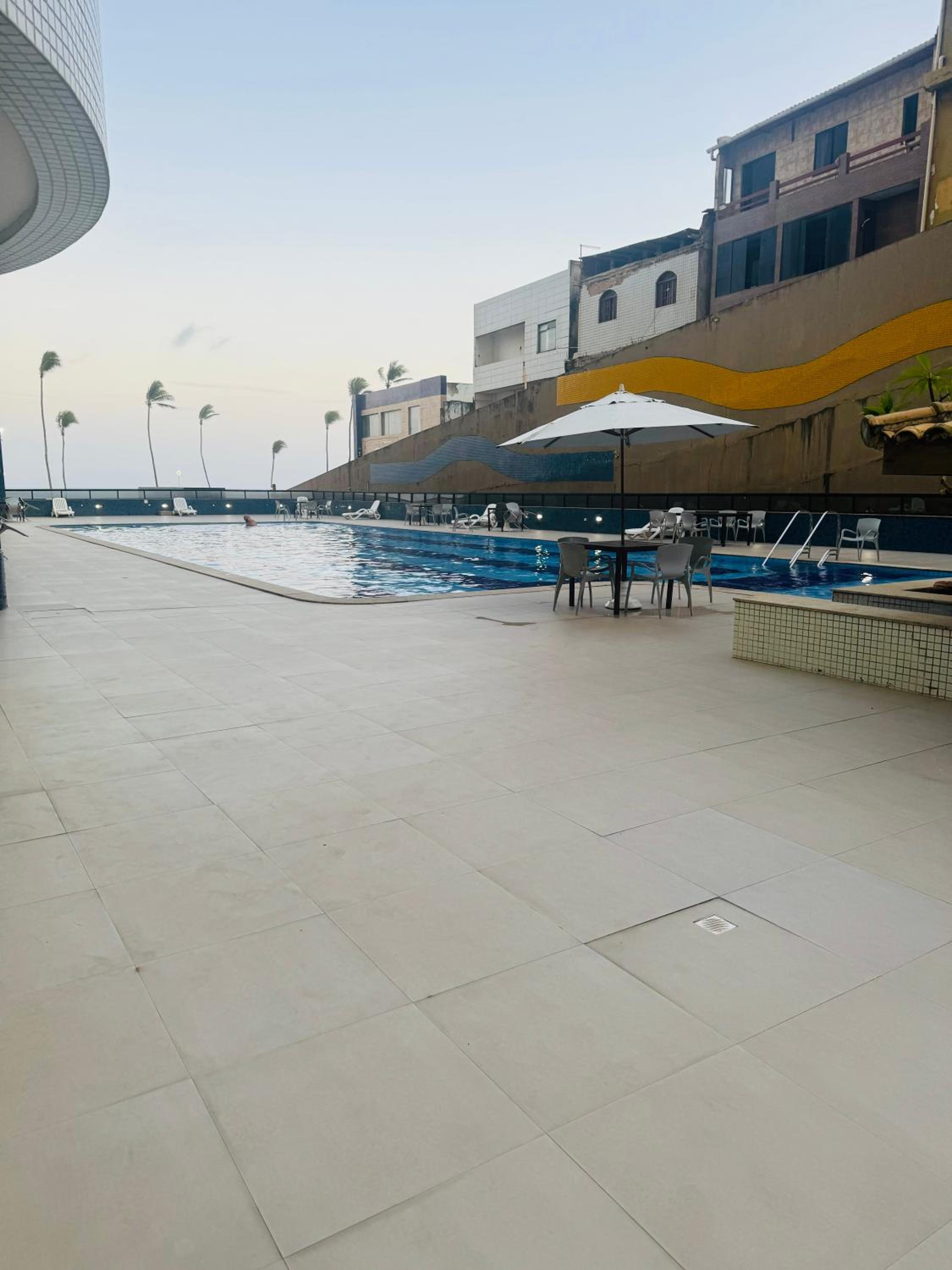 Flat vista mar