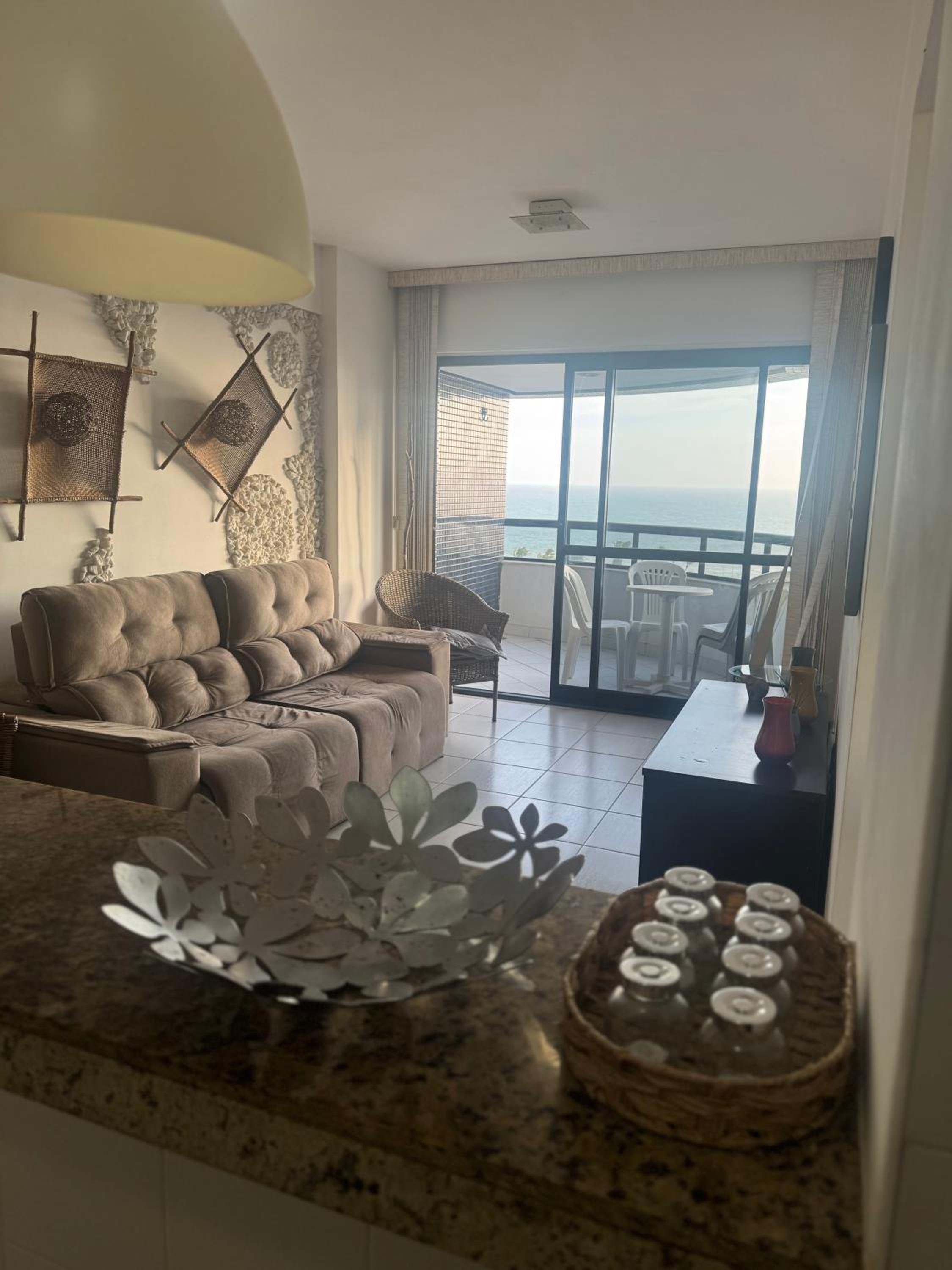 Flat vista mar